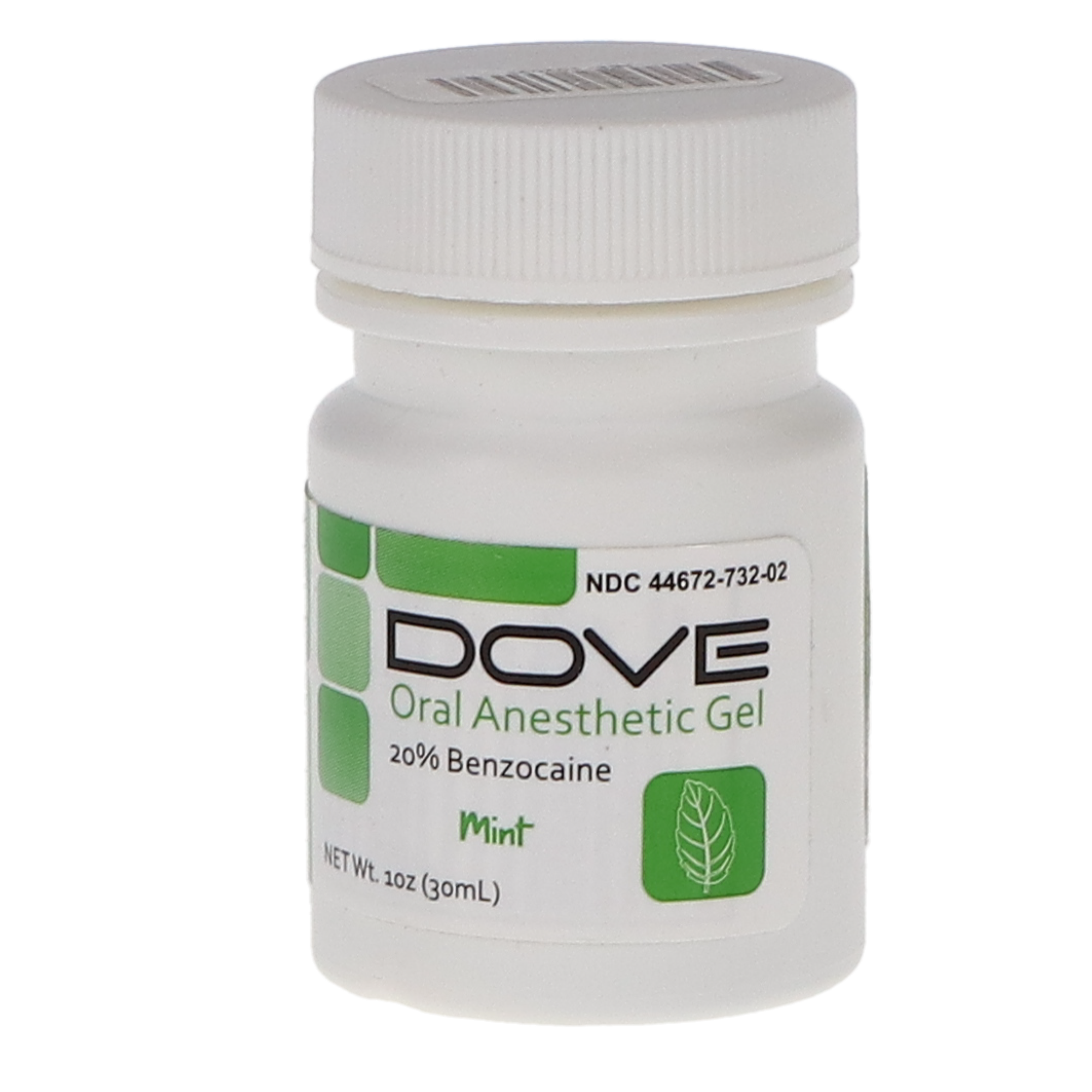 Topical Benzocaine Gel, 20%, 1 oz/Bt, Mint, 1/Pk product image