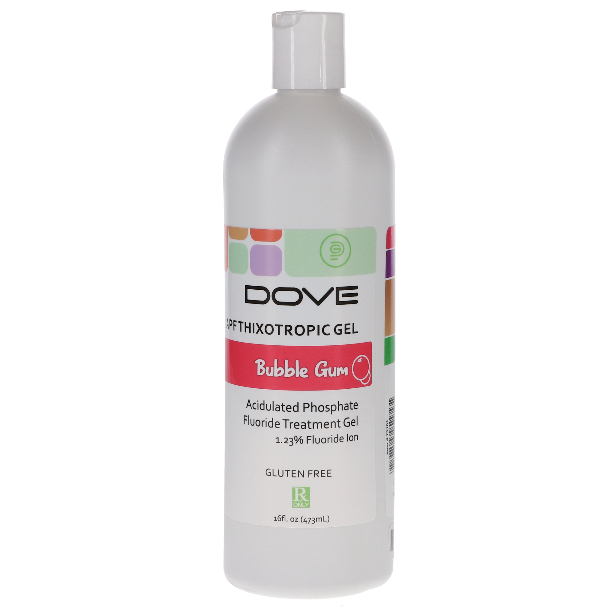 Fluoride Gel 60 Sec. 16oz Bubblegum, 102040 product image
