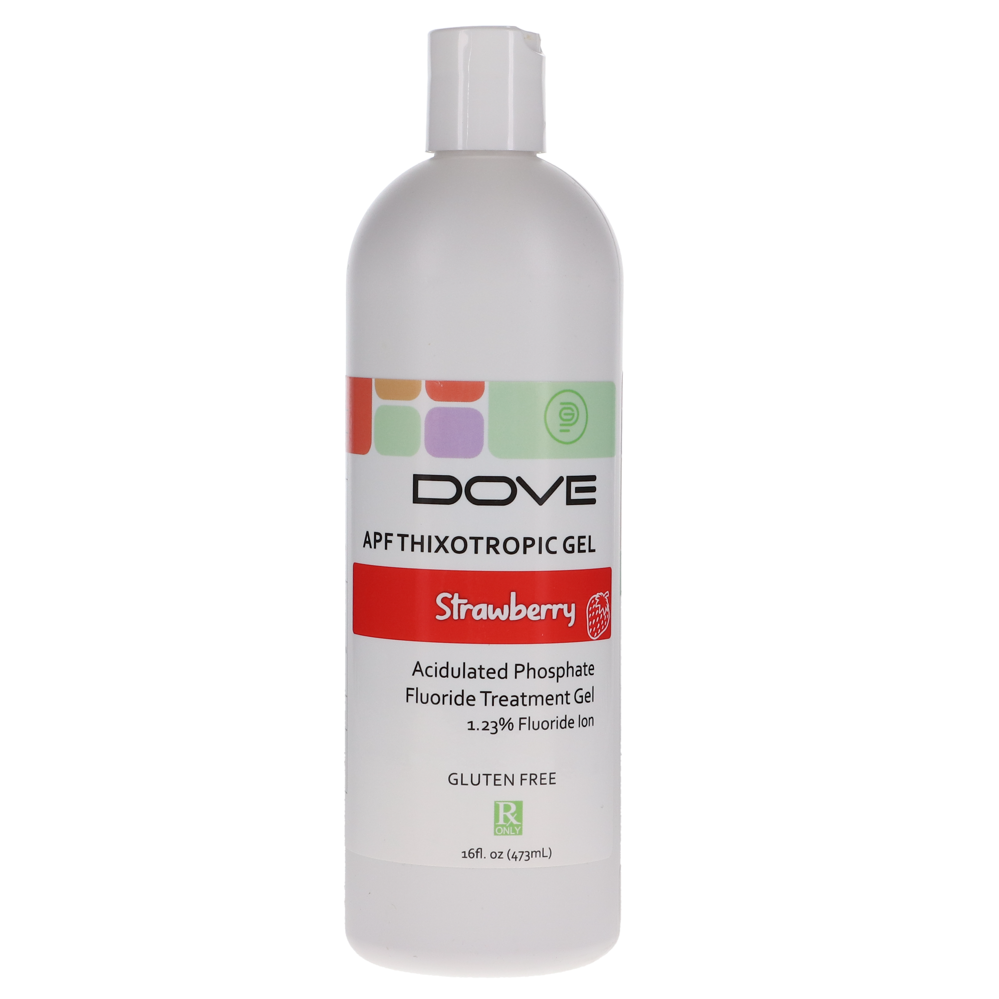 Fluoride Gel 60 Sec. 16oz Strawberry, 102043 product image