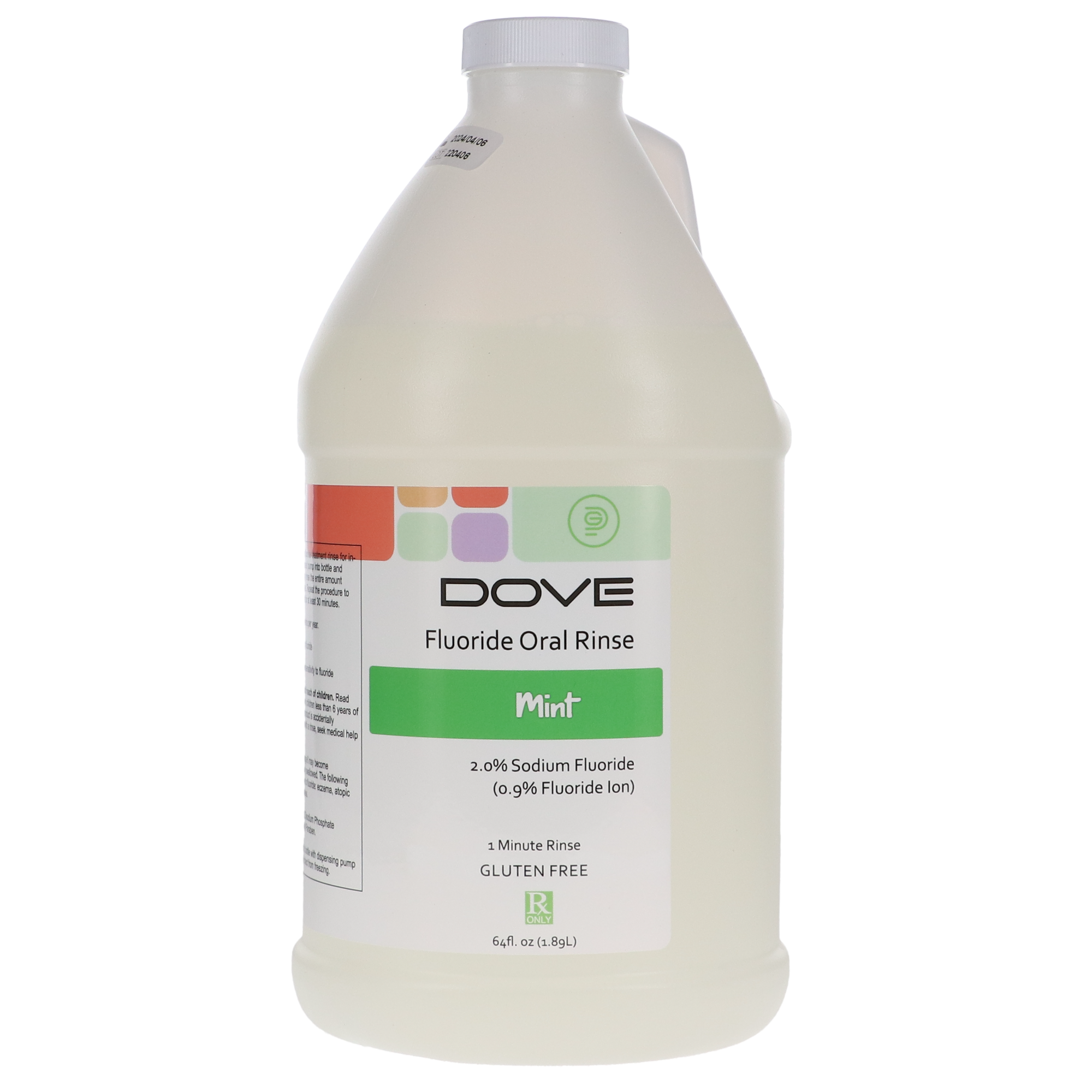 Fluoride Oral Rinse Mint 64Oz Bottl, 102051 product image