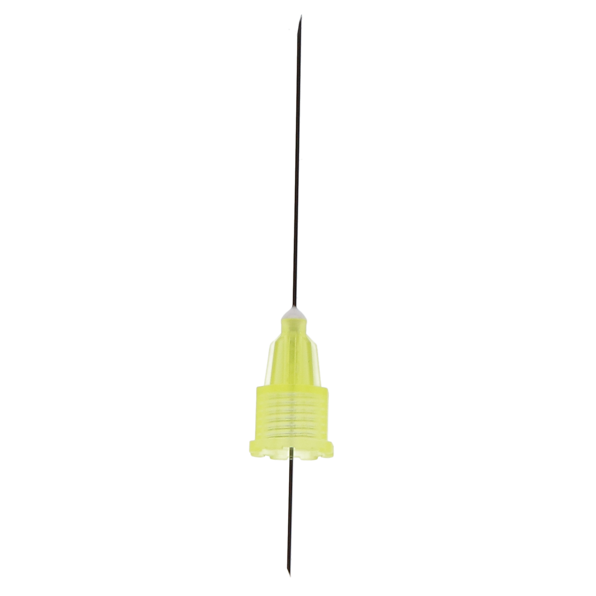 Dental Anesthetic Needles, Plastic Hub, Ga 27, Yellow, Long, 30 mm, 100/Pk, 107120 product image