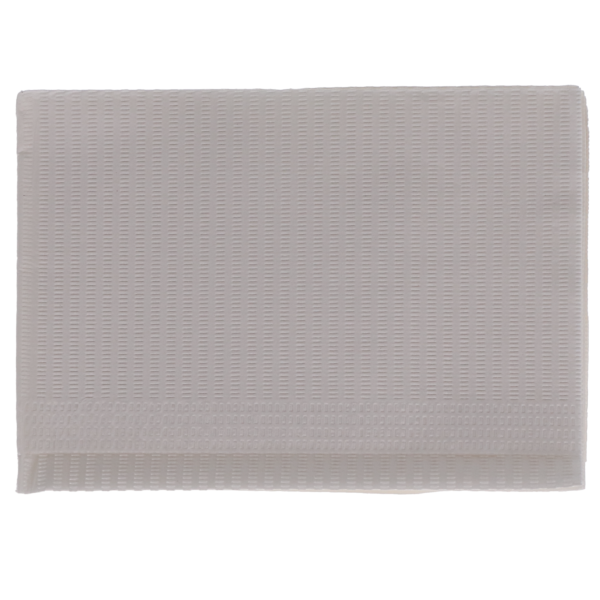 Disposable Bibs, 2+1 Ply, 13" x 18", White, 500/Pk, 109211 product image