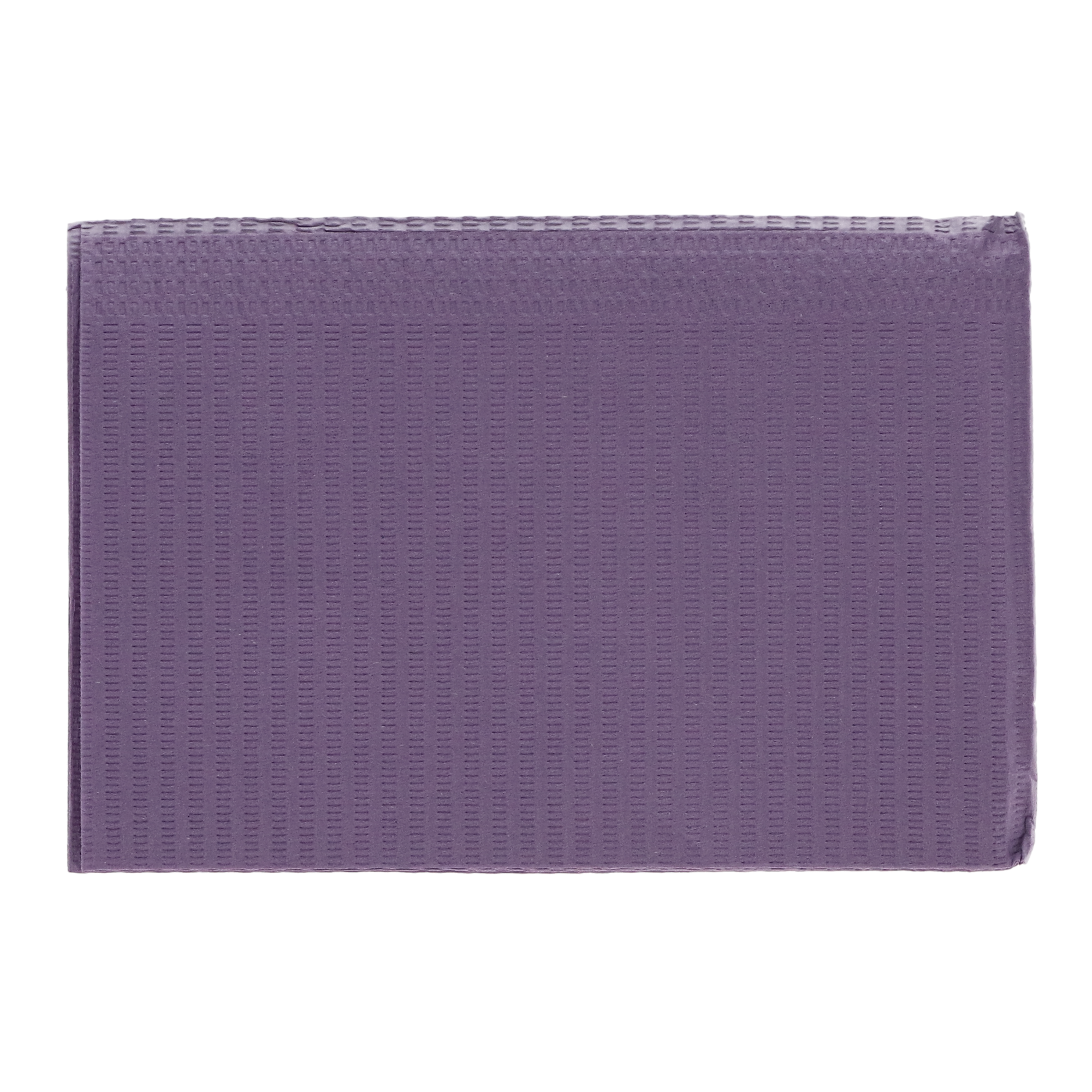 Disposable Bibs, 2+1 Ply, 13" x 18", Lavender, 500/Pk, 109212 product image