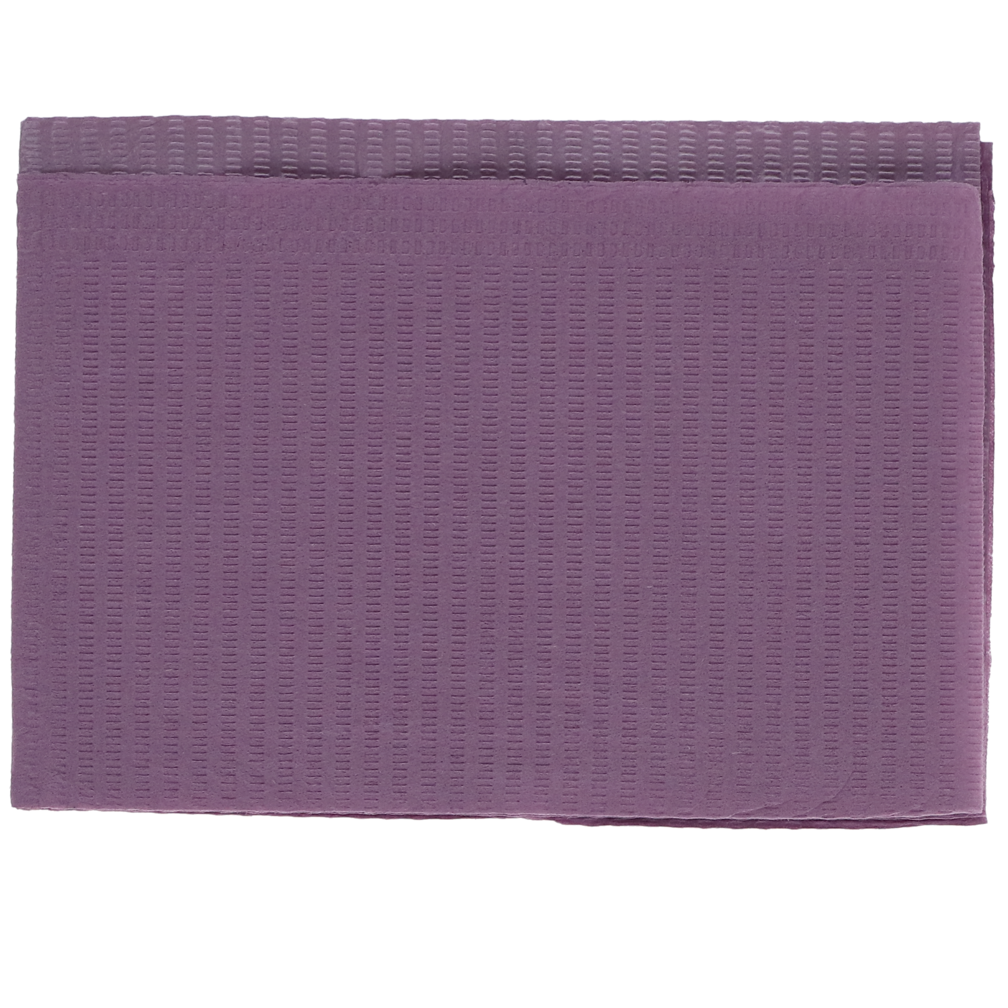 Disposable Bibs, 2+1 Ply, 13" x 18", Purple, 500/Pk, 109220 product image