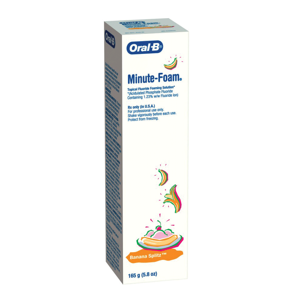 Oral-B Minute Foam 1.23% Orang-a-tangy 5.8oz product image