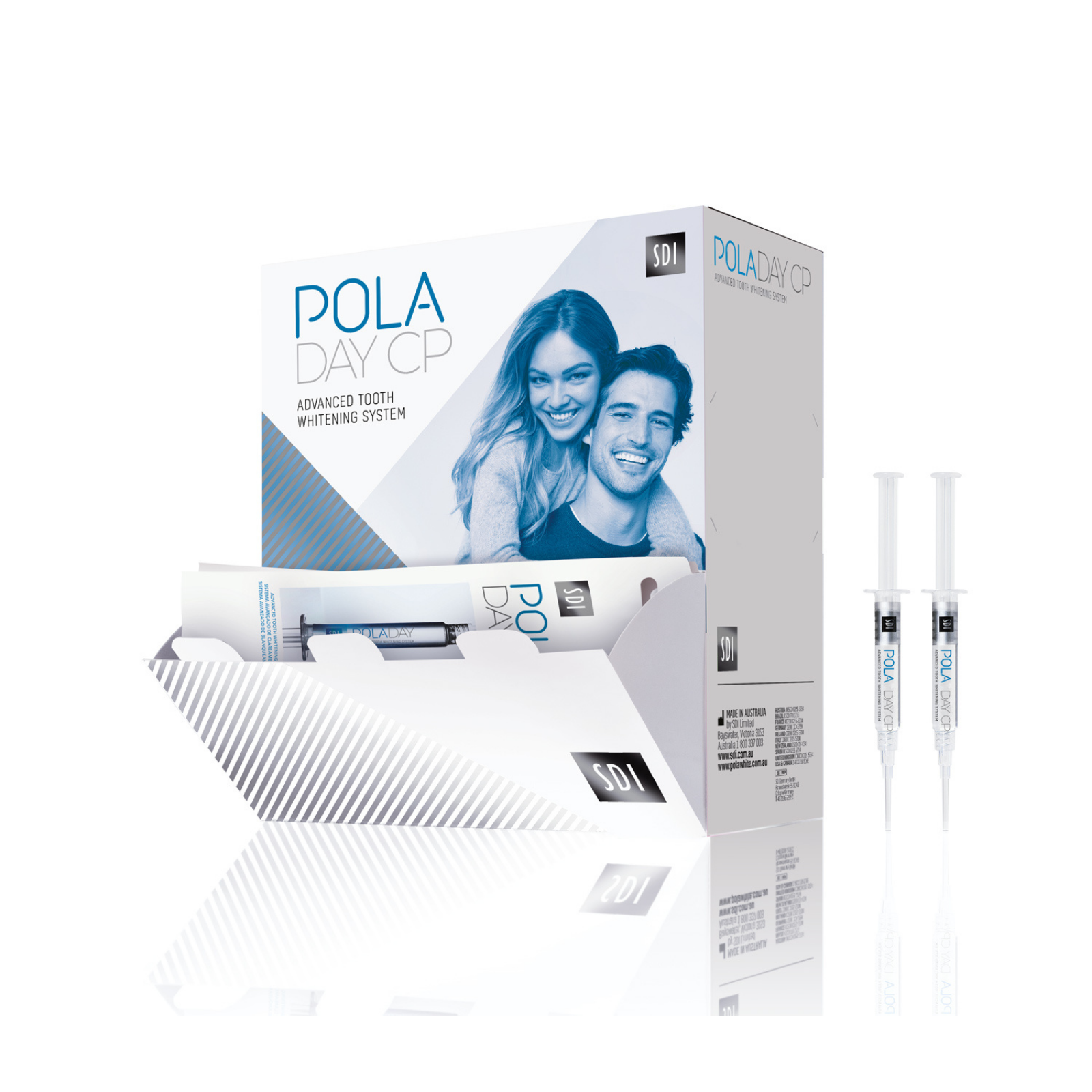 Pola Day Tooth Whitening System, 35% Carbamide Peroxide, Syringe Dispenser Pack, 3 g, 50/Pk product image