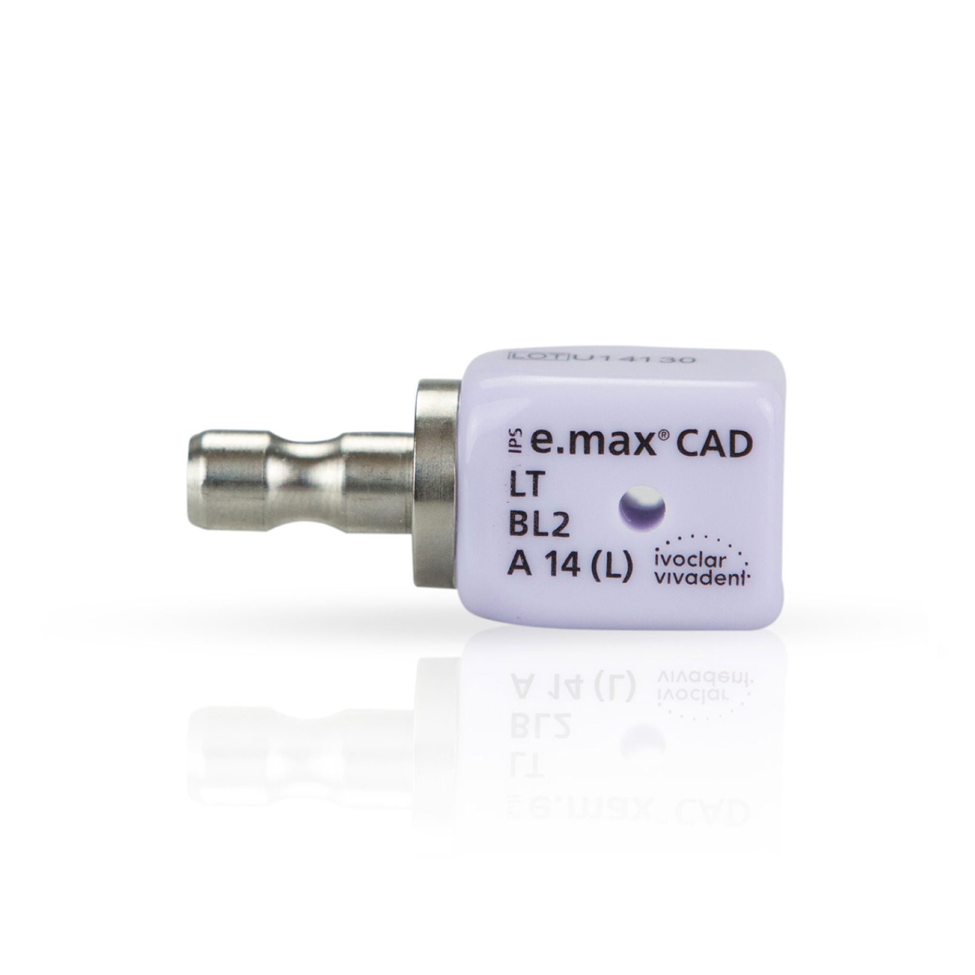 IPS e.max CAD, for CEREC and inLab LT, A14 (L), A3, 5/Pk, 678875 product image