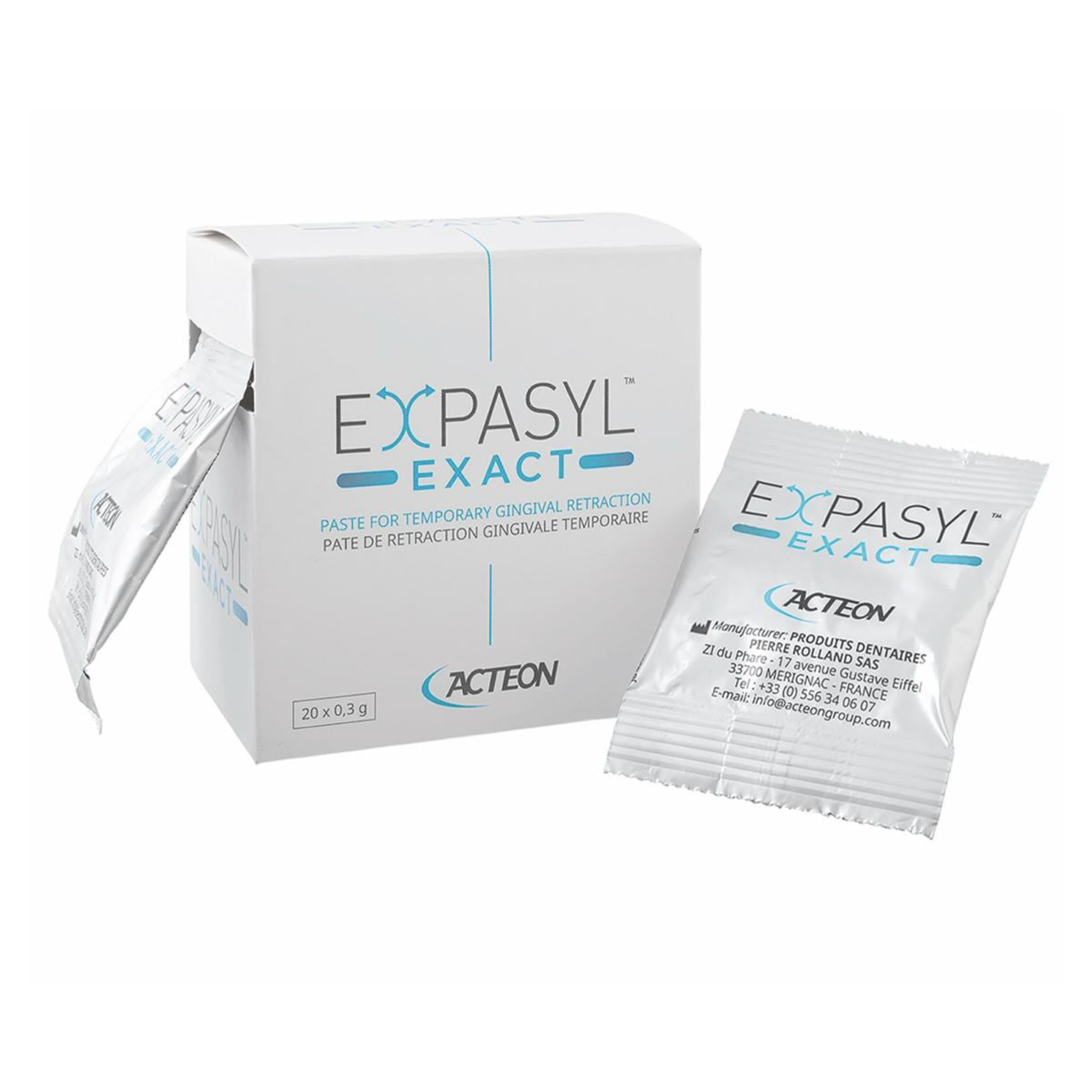 Acteon - Expasyl Exact Gingival Retraction 0.3g Caps 20/Pk product image