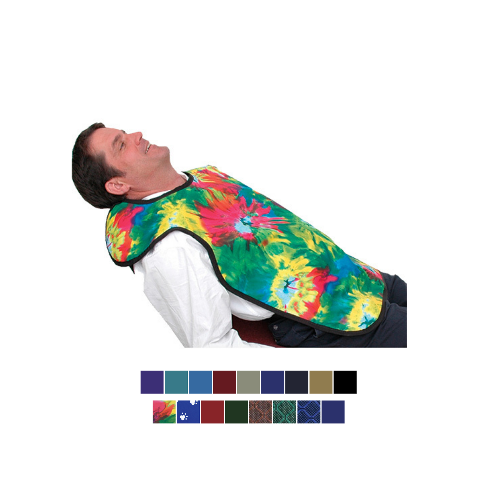 Lead-Free X-Ray Apron Adult w/o Collar Royal-Blue image