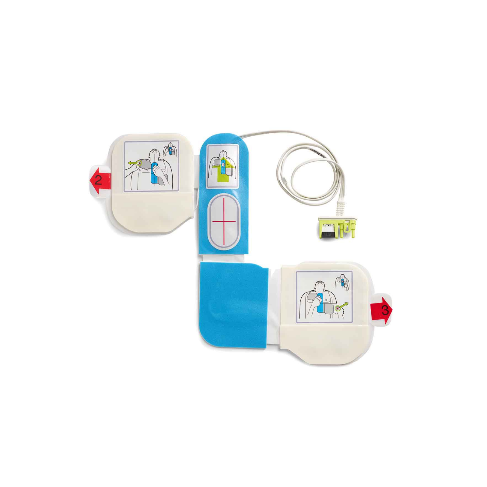 CPR-D-padz One-Piece Adult Electrode Pad For AED Plus/Pro product image