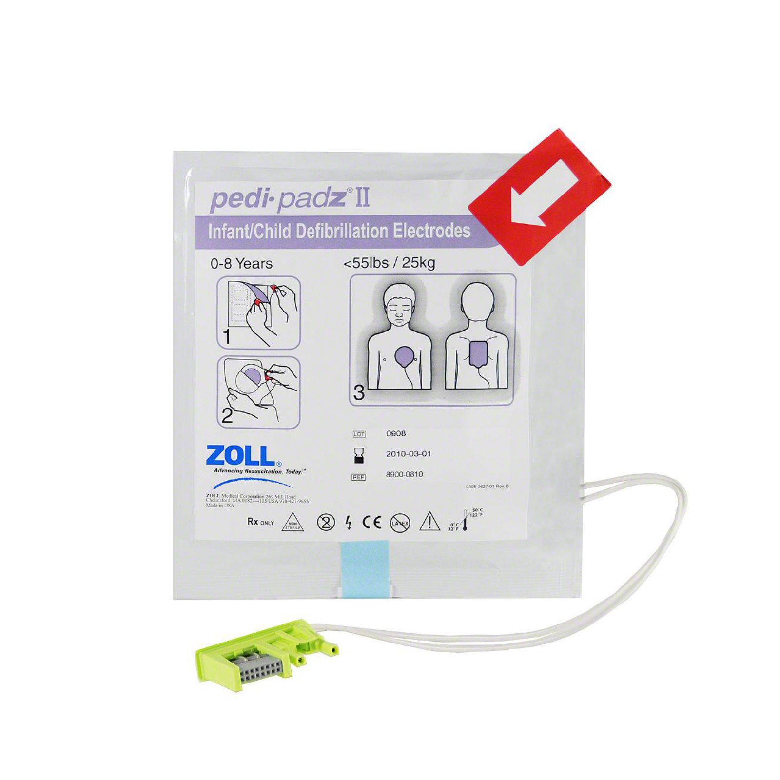 Pedi-padz II Pediatric Electrodes product image
