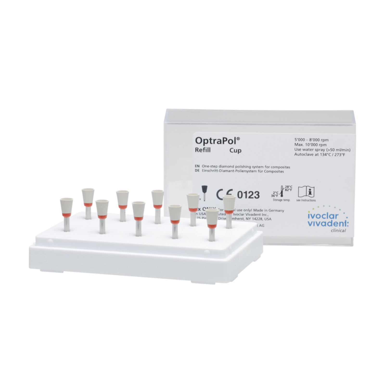 OptraPol Composite Polisher Cup 10/Pk, 634459 product image