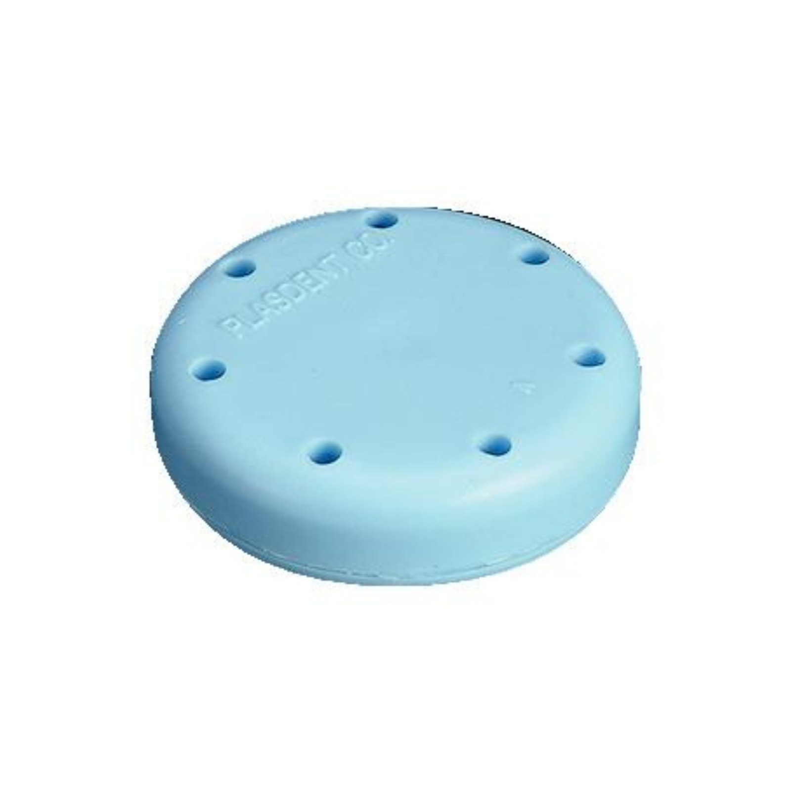 Magnetic Bur Block, Silicone, 7-Hole, Small Round, Blue, 1/Pk, 400BS2-2 product image