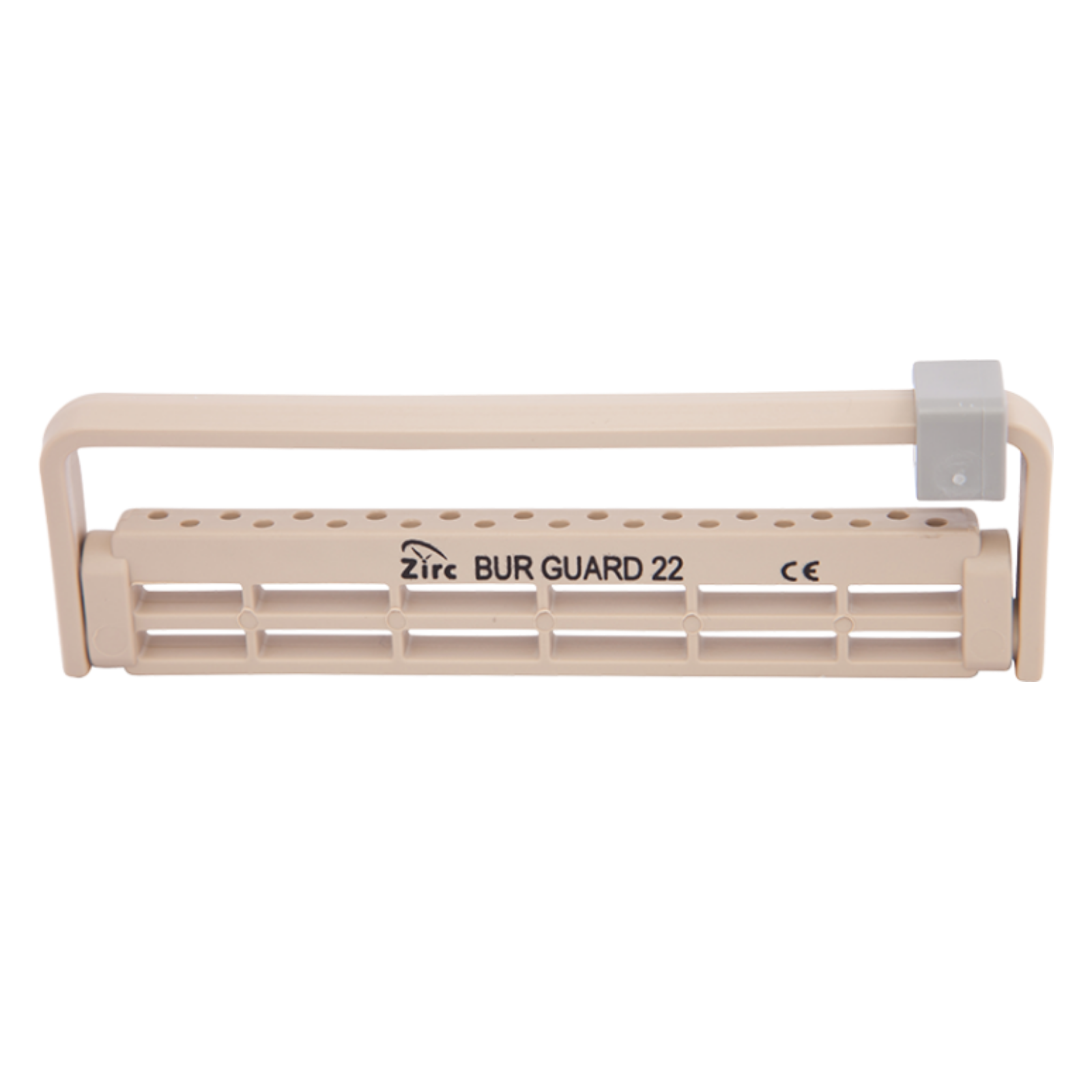 Steri-Bur Guard Plastic Bur Block, 22-Hole, Beige, 1/Pk, 50Z410G product image