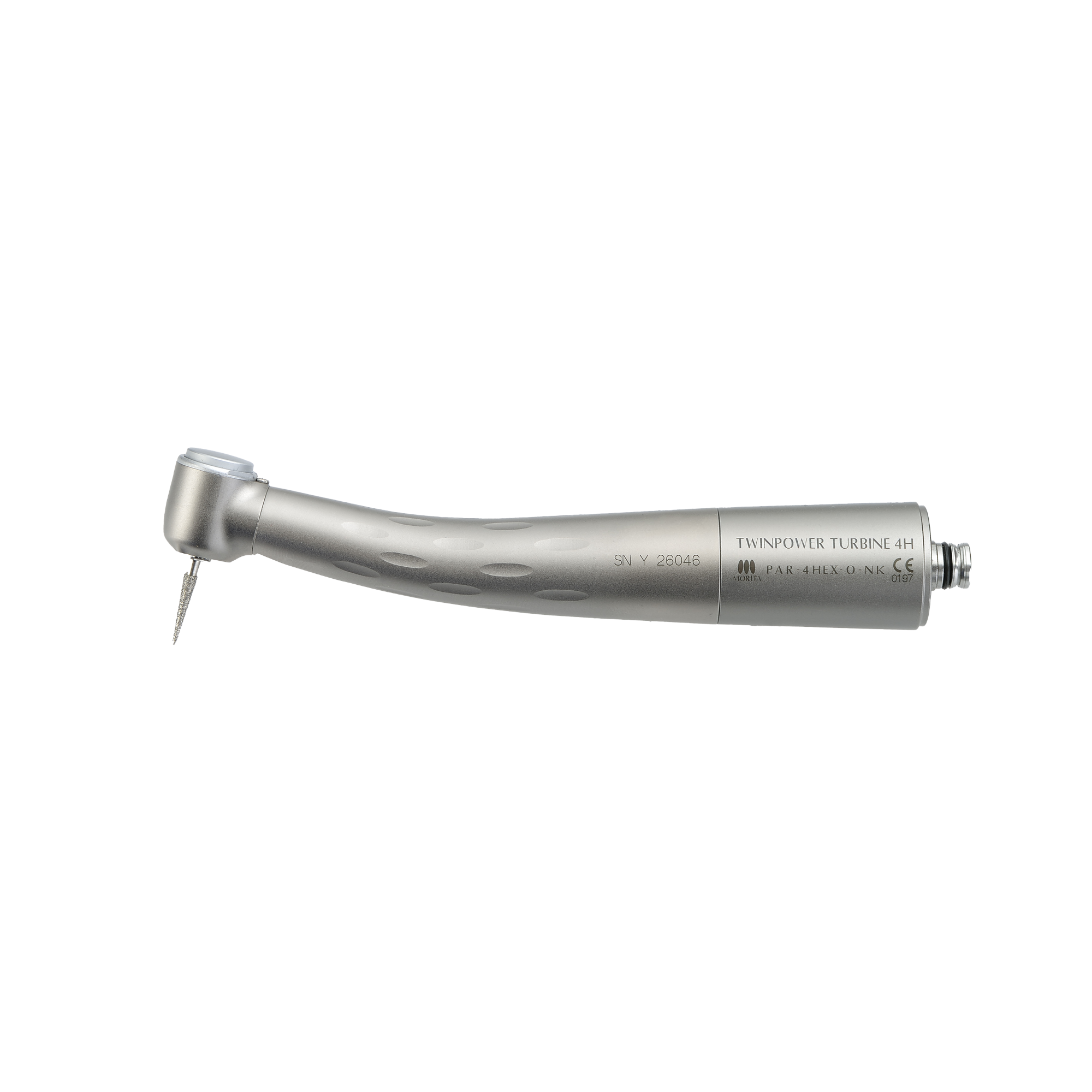 TwinPower Turbine HS Handpiece Standard Head w/Light 4H PAR-4HEX-O-NK, 16-5340616 product image