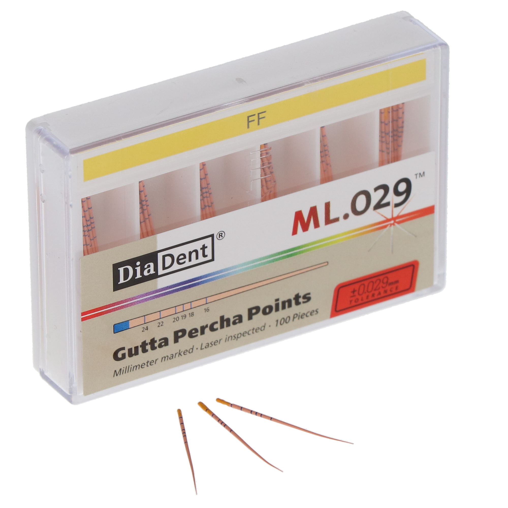 Gutta Percha, ML.029, Accessory Sizes, MMGP Spillproof #FF, 100/Pk, ML102-S602 thumbnail 4