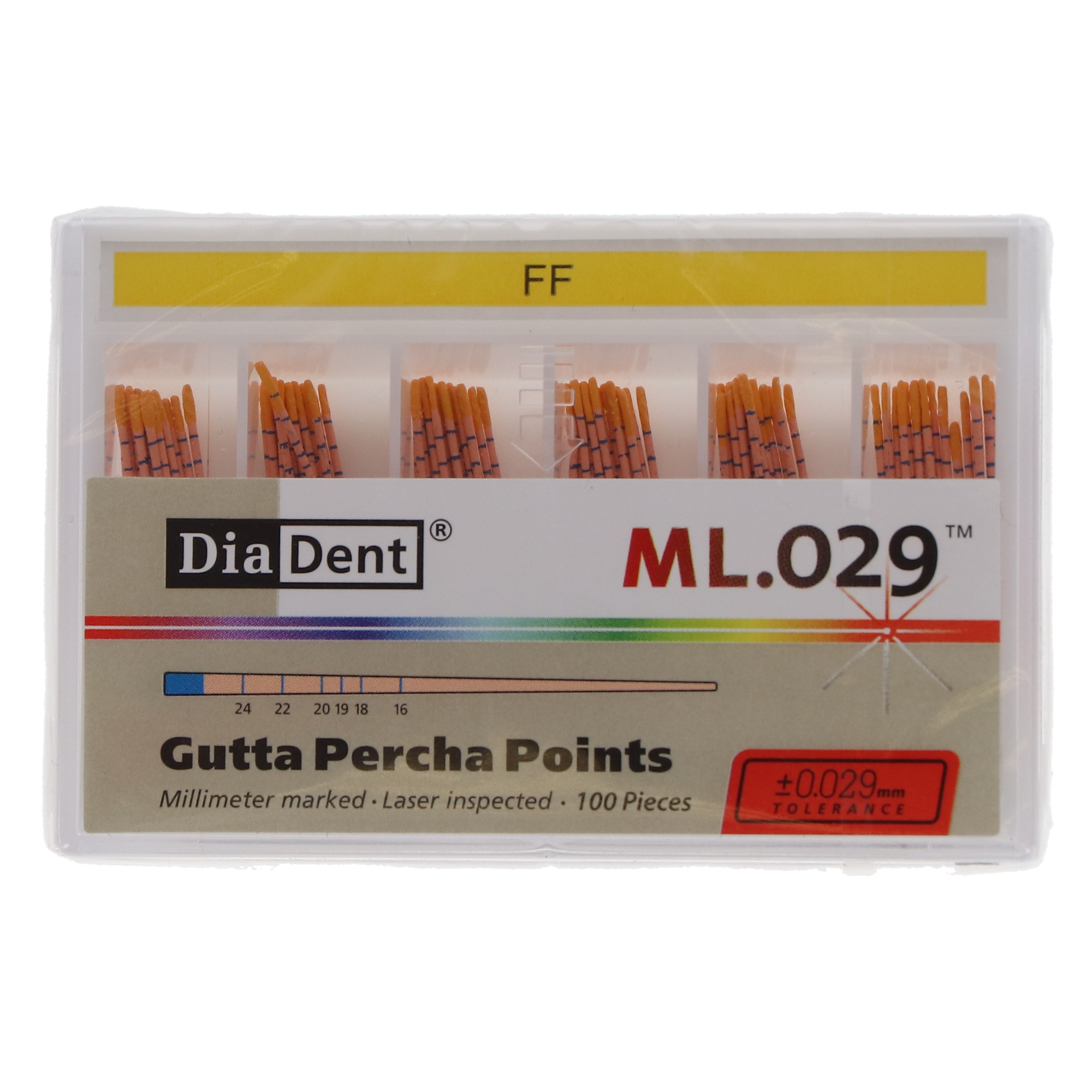 Gutta Percha, ML.029, Accessory Sizes, MMGP Spillproof #FF, 100/Pk, ML102-S602 thumbnail 6