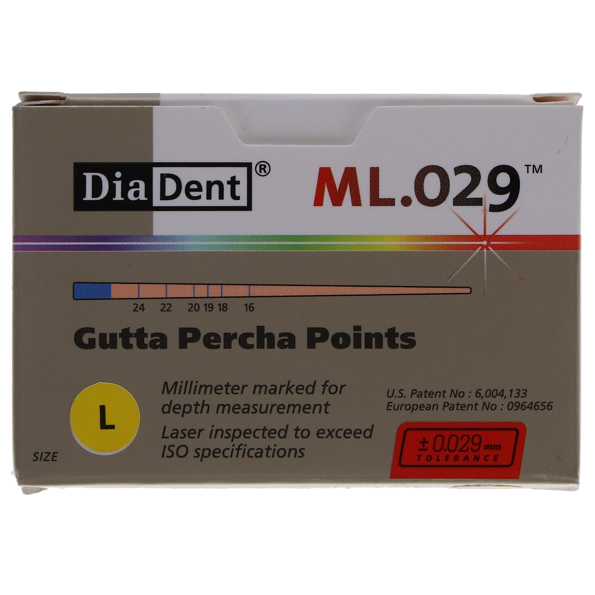 Gutta Percha, ML.029, Accessory Sizes, MMGP Spillproof #L, 100/Pk, ML102-S608 thumbnail 5