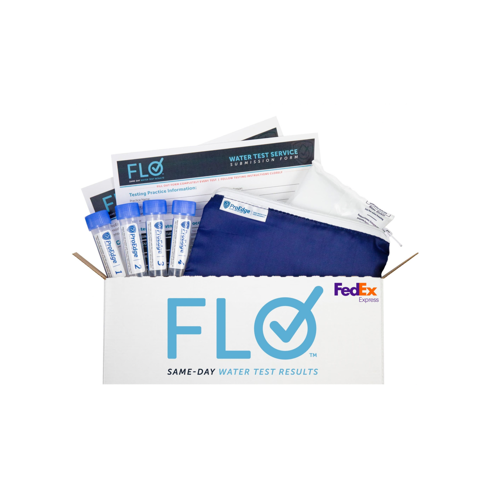 Flo Water Testing Service Kit w/Same Day Results 8-Vial thumbnail 17