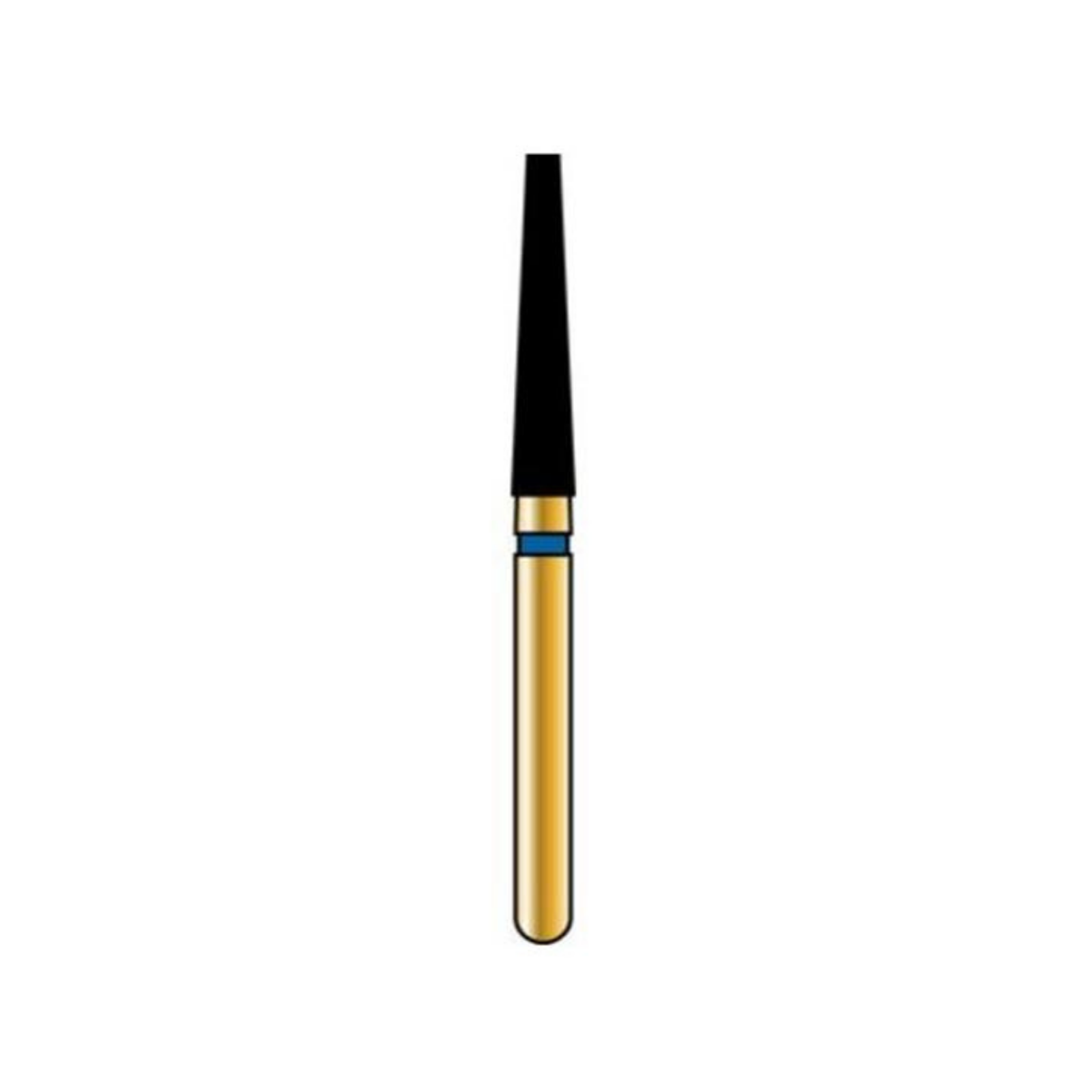 Alpen Multilayer Diamond Burs, FG, Flat End Taper, # 848, 1.8 mm, Super Coarse, Black, 5/Pk, 60032171 product image