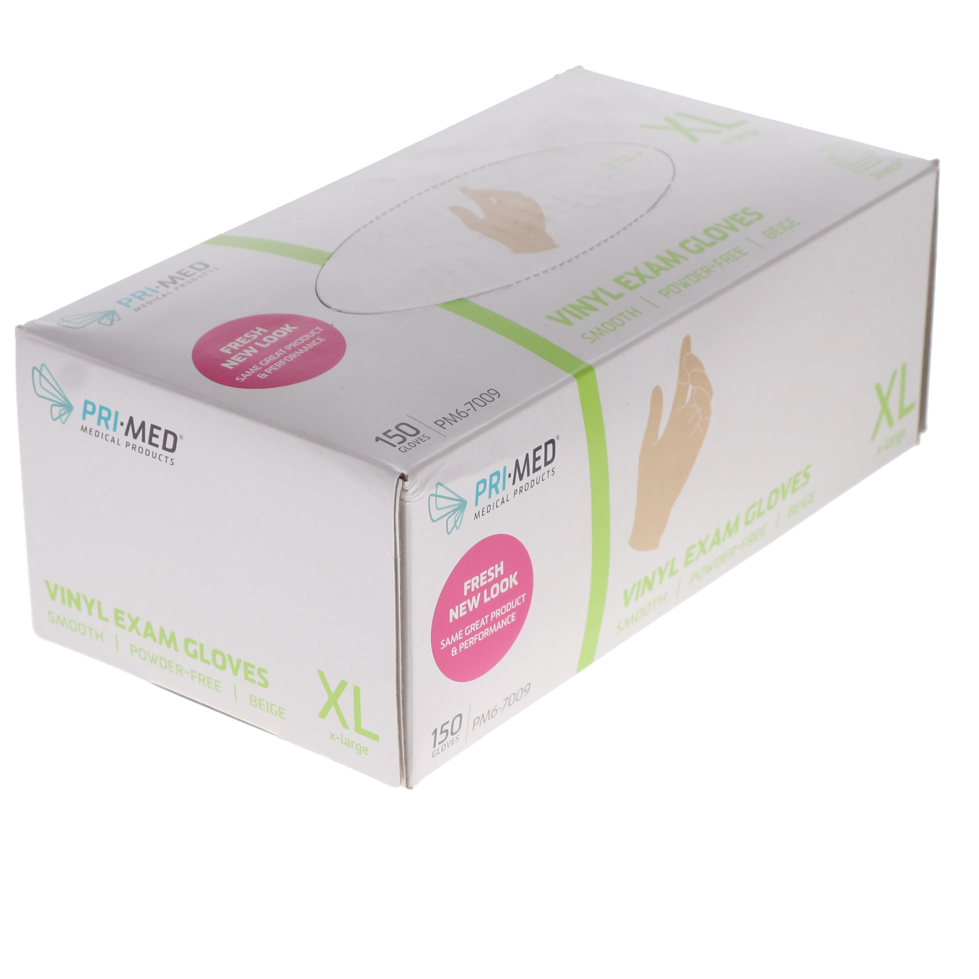 Stretch Vinyl Examination Gloves, Powder-Free, Extra Large, 150/Box, PM6-7009 thumbnail 2