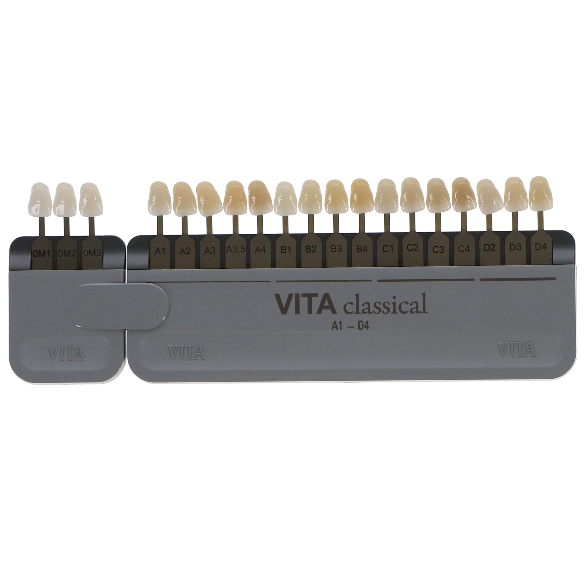 VITA Classical Shade Guide with Bleached Shades Clip. (G68-993) product image