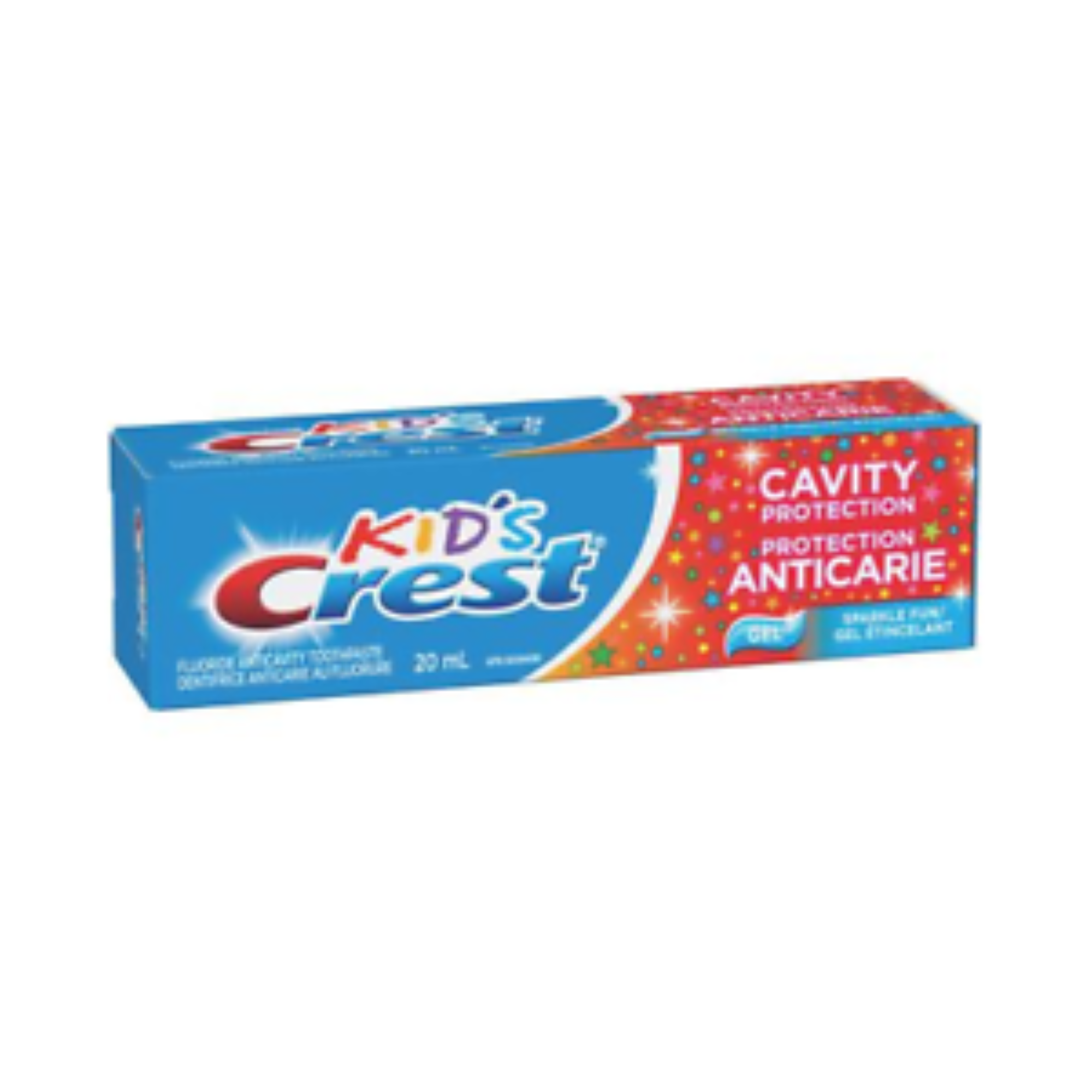 Crest, Kids Sparkle Fun, Toothpaste, 20ml, 36/Pack product image