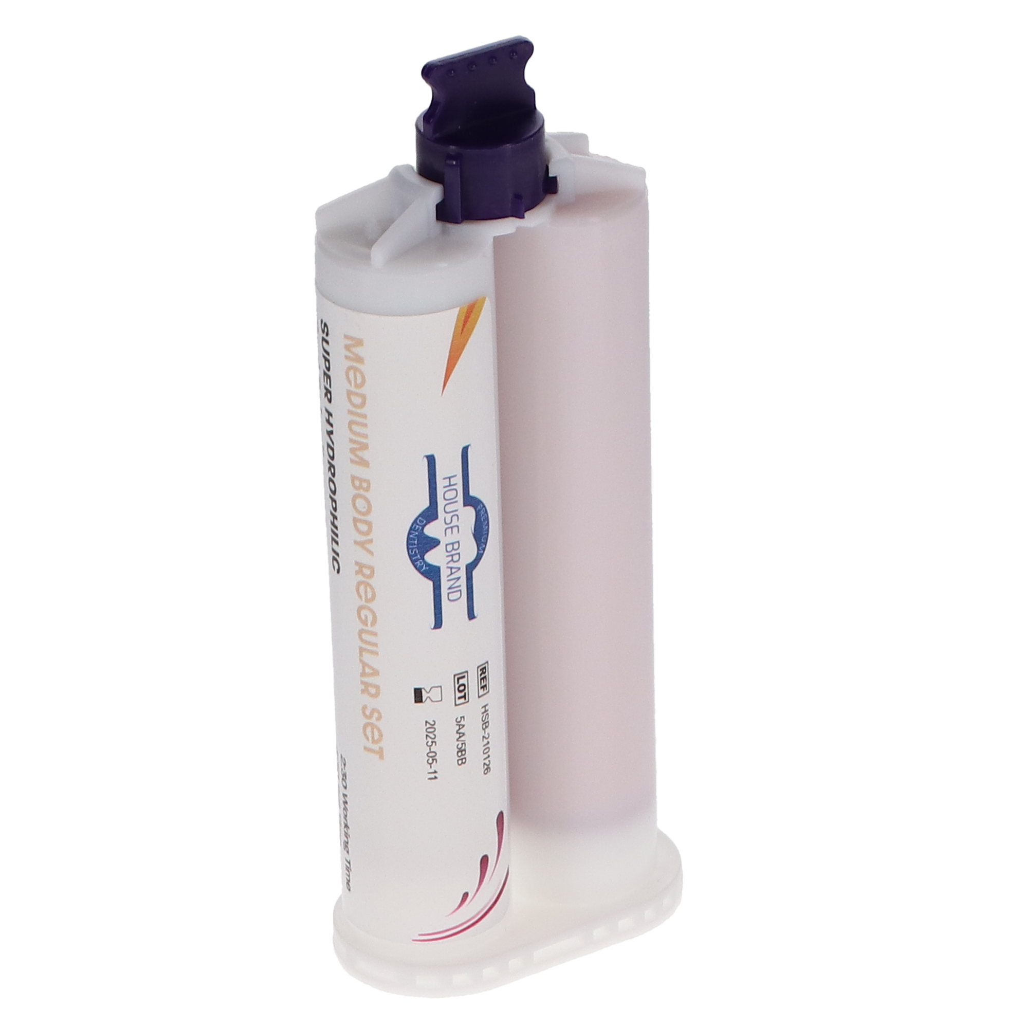 VPS Vinyl Polysiloxane Impression Material, Medium Body, Regular Set, 2/Pk, 210151 product image