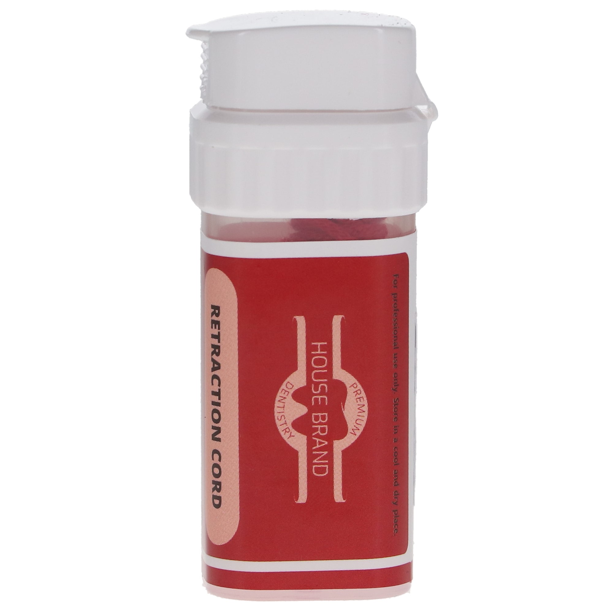 Knitted Retraction Cord, # 3, Red, 1/Pk, 103203 product image