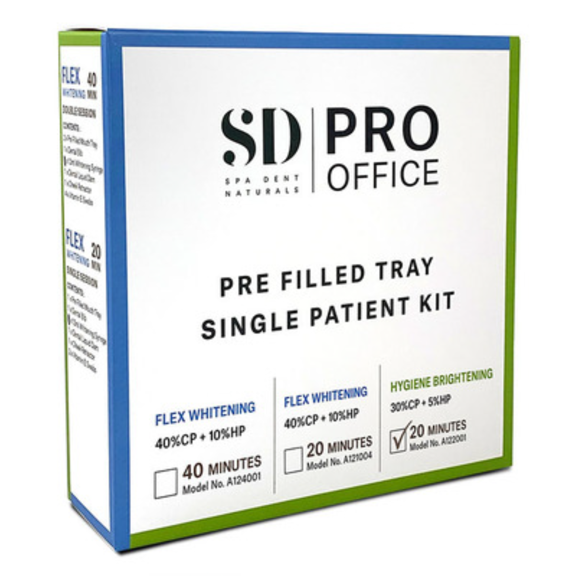 In-Office, Naturals, Flex, Prefilled Tray, Single Session, 10-Patient Kits, A121004 product image