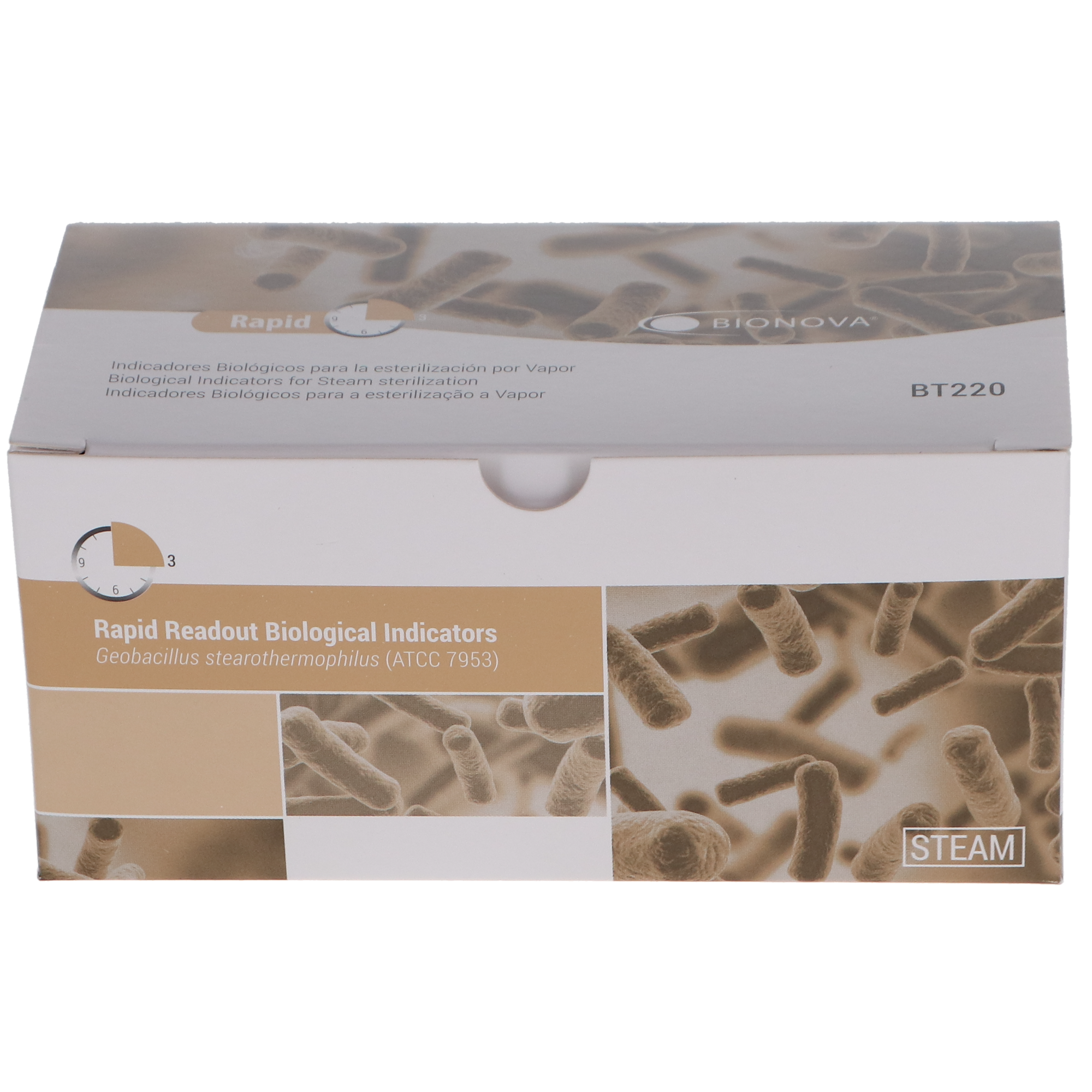 Biological Indicators, Rapid, 3hr, Brown, 50/Box, BT220 thumbnail 5