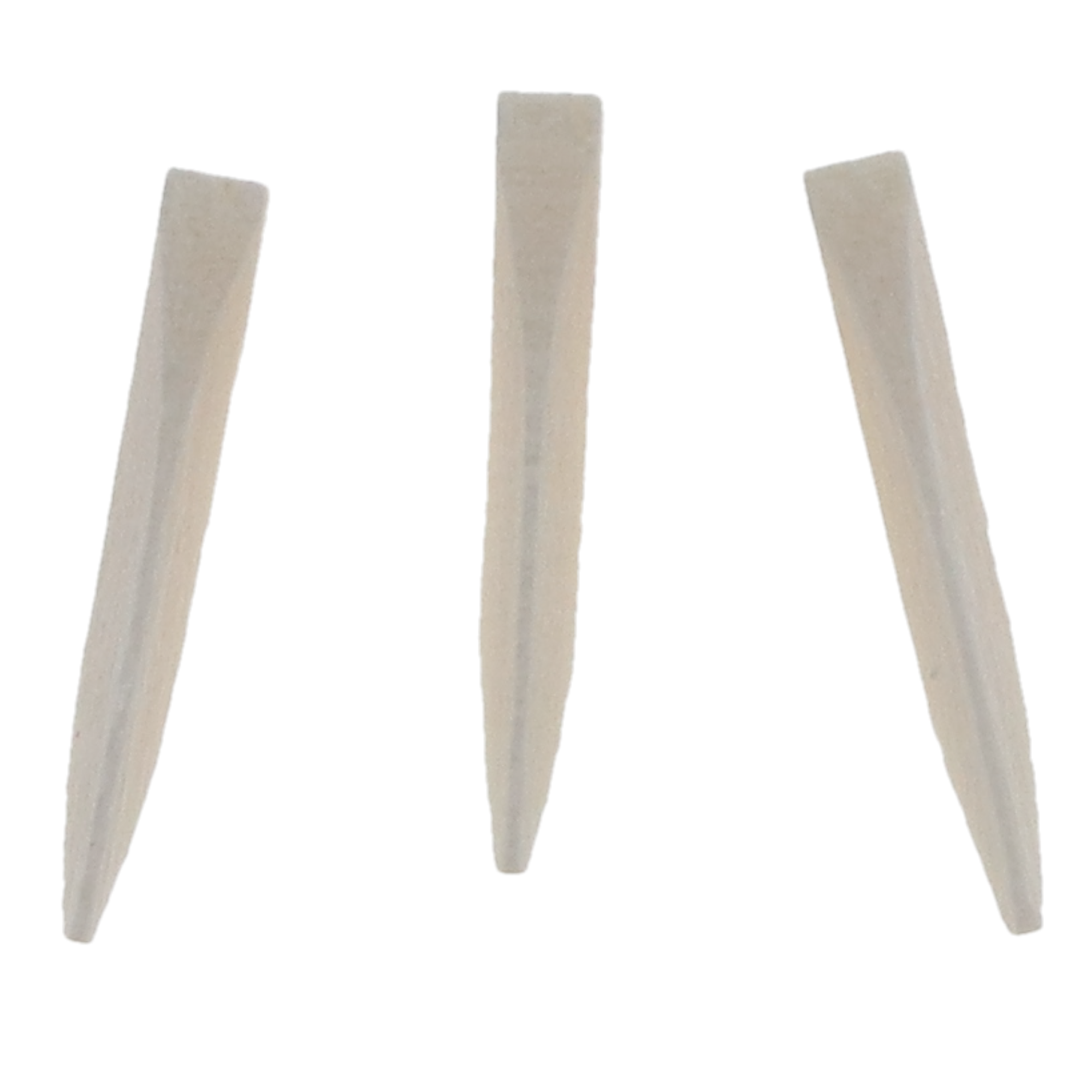 Contoured Wood Wedges Refill, 17 mm, White, 400/Pack, 95417 product image