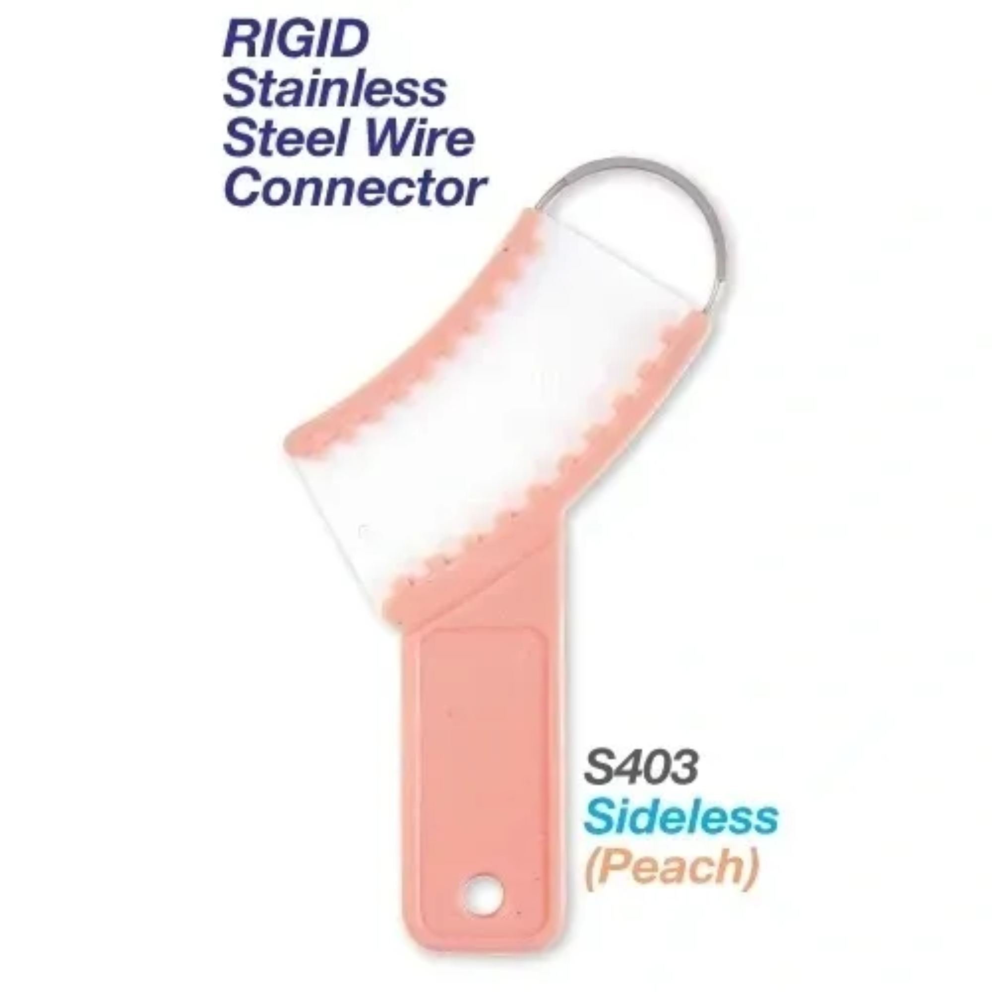 Premium Plus - 3-In-1 Trays Steel, Sideless Posterior, Peach, 36/Pack, S403 product image