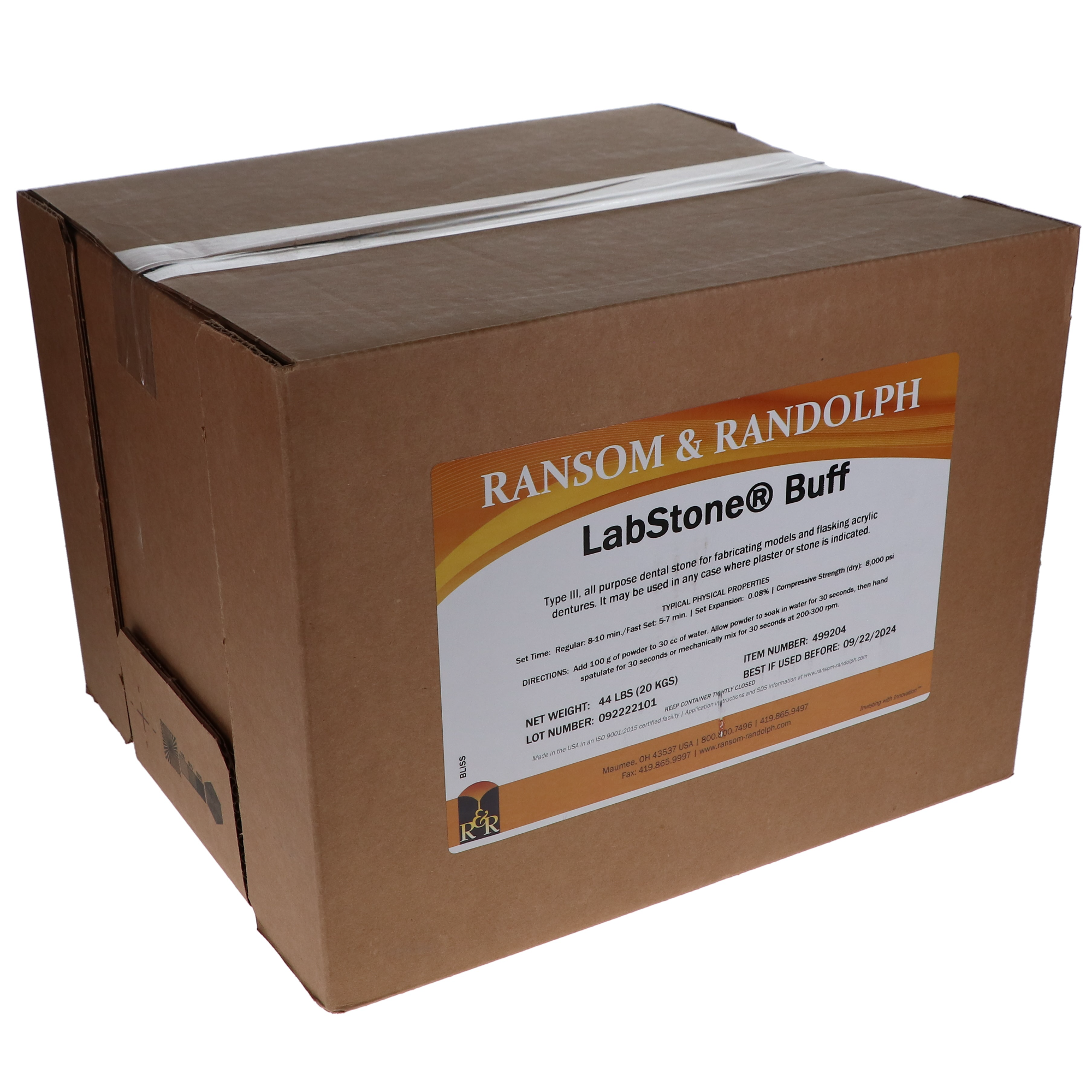 Labstone, Yellow, 44 lbs, 1/Pk, 102117 product image