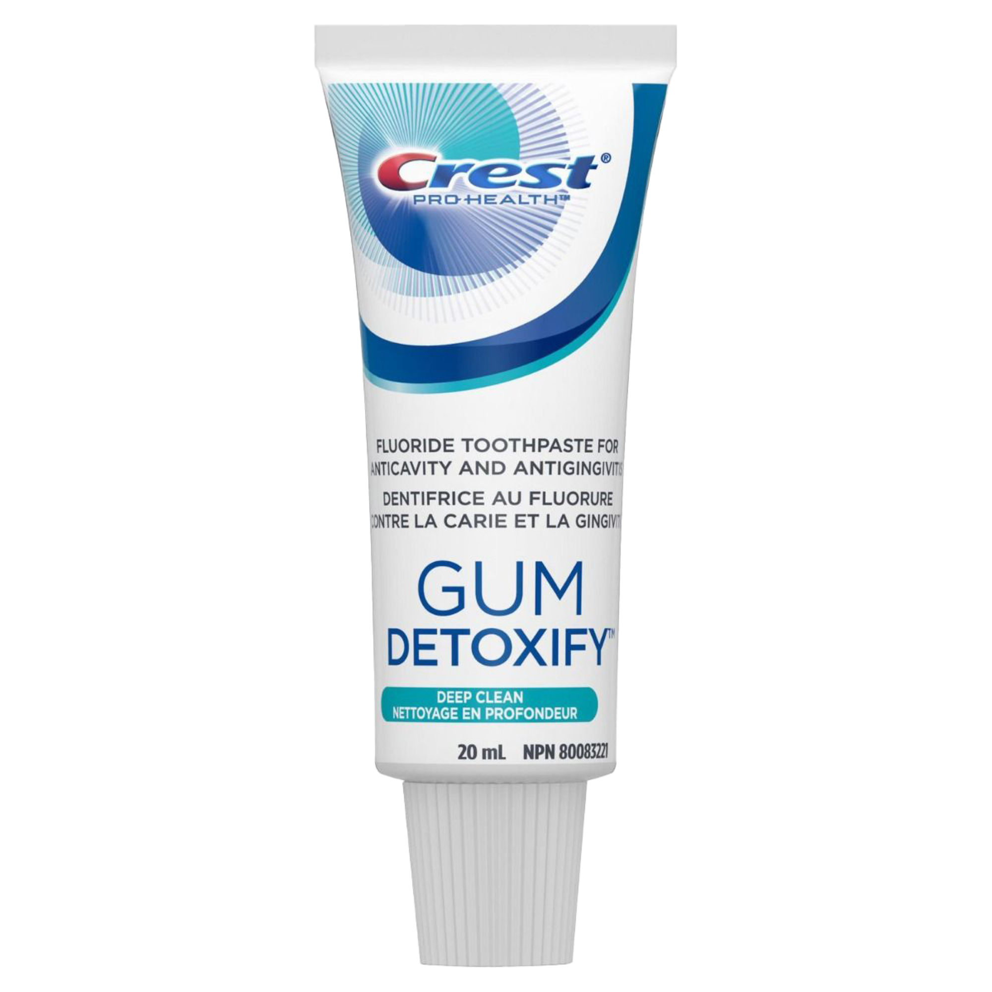 Crest, Gum Detoxify, Toothpaste, 20 ml, 36/Pk, 80365562 product image