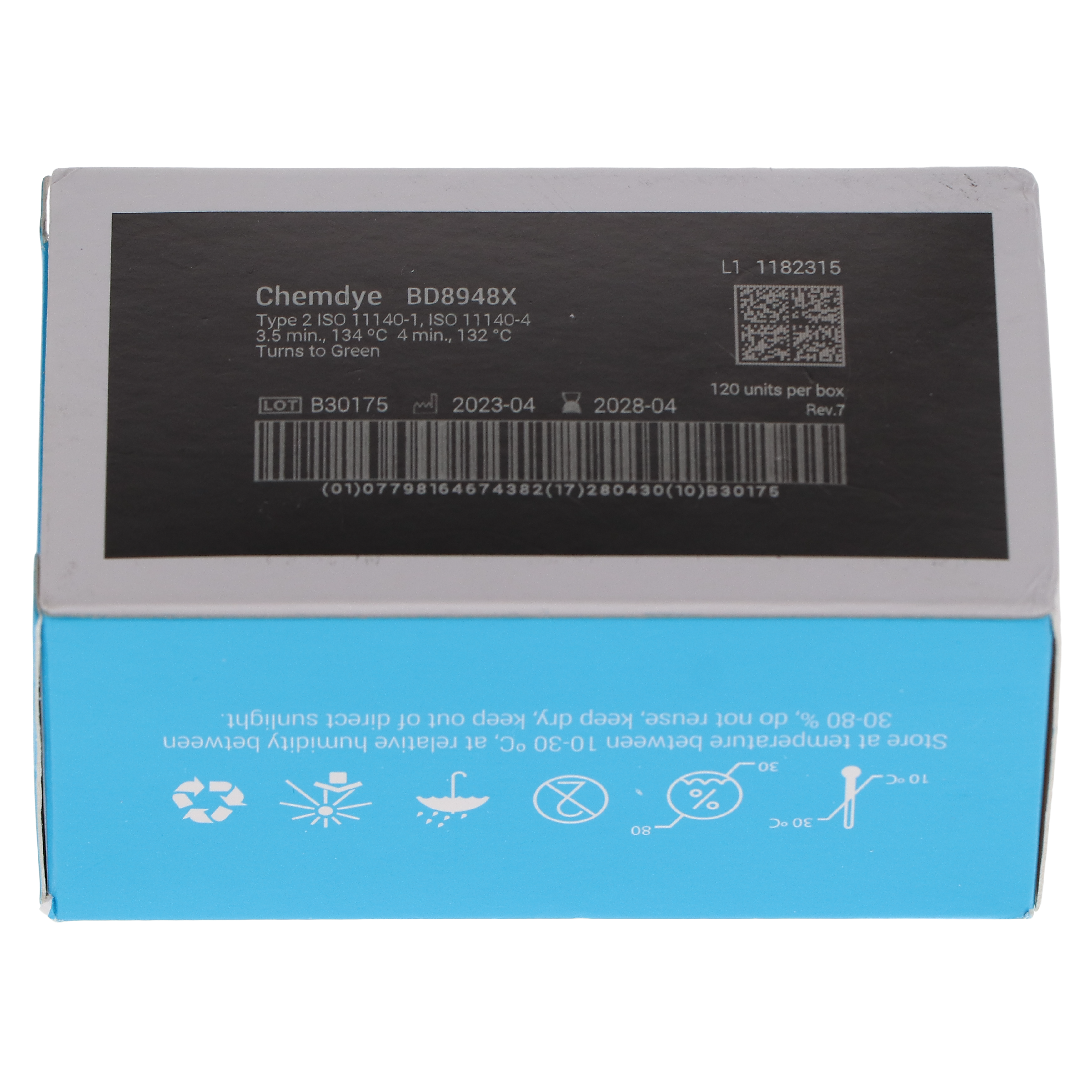 Bowie Dick Kit Card Refill - 120 Cards, BD8948X thumbnail 3