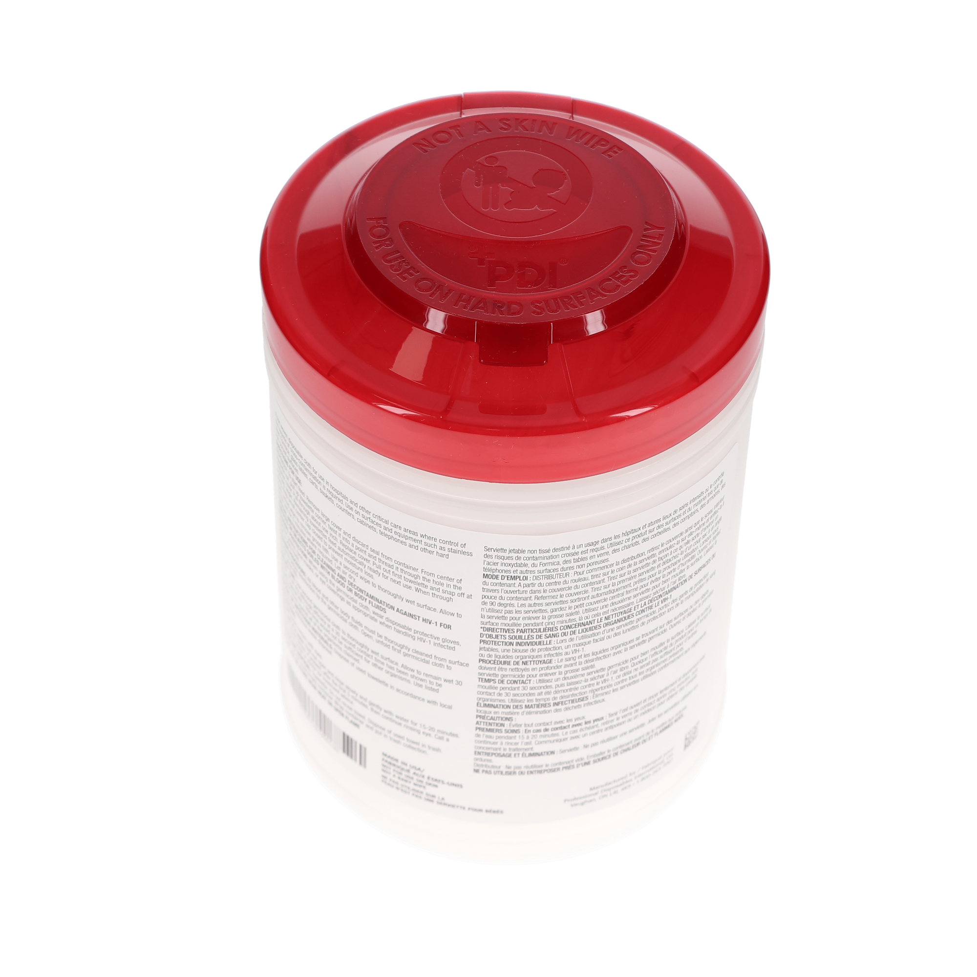 Sani-Cloth Plus Germicidal Disposable Wipes, 6" x 6.75", Large, 160 Wipes/Pk, Q90172 thumbnail 4