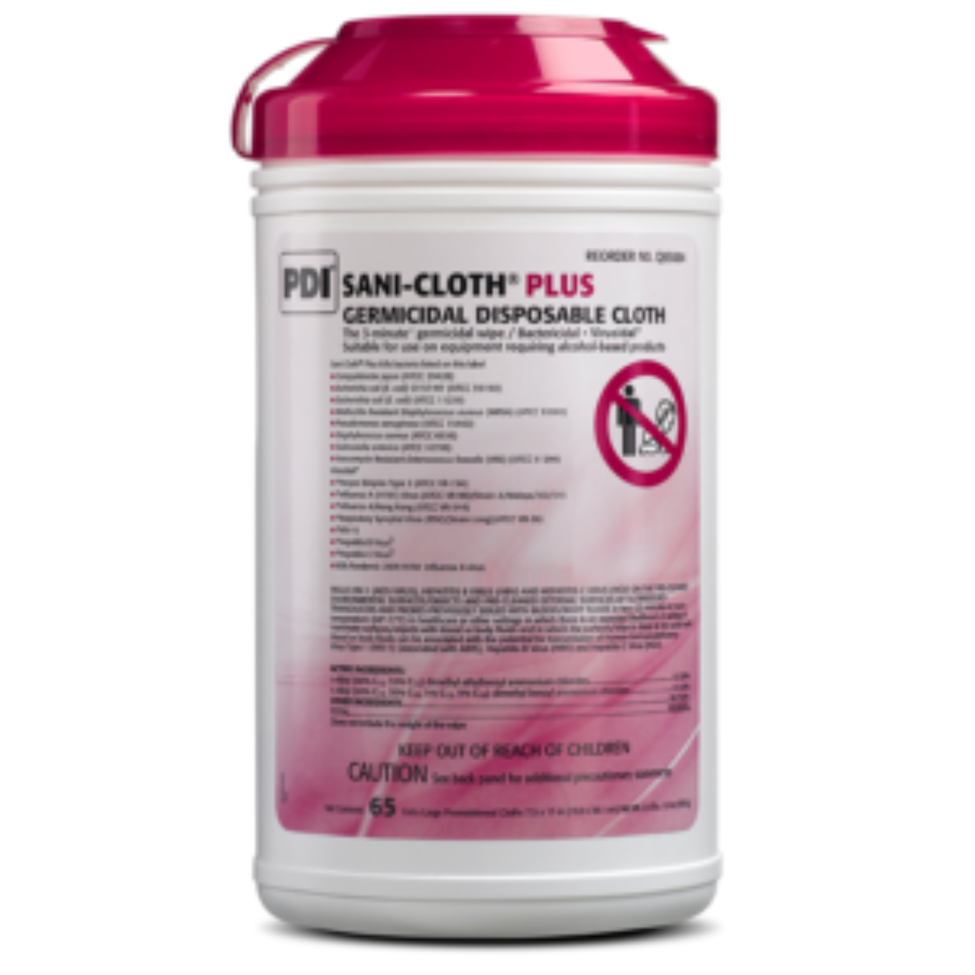 Sani-Cloth Plus X-Large 8"x14" 65/Pk, Q85984 product image