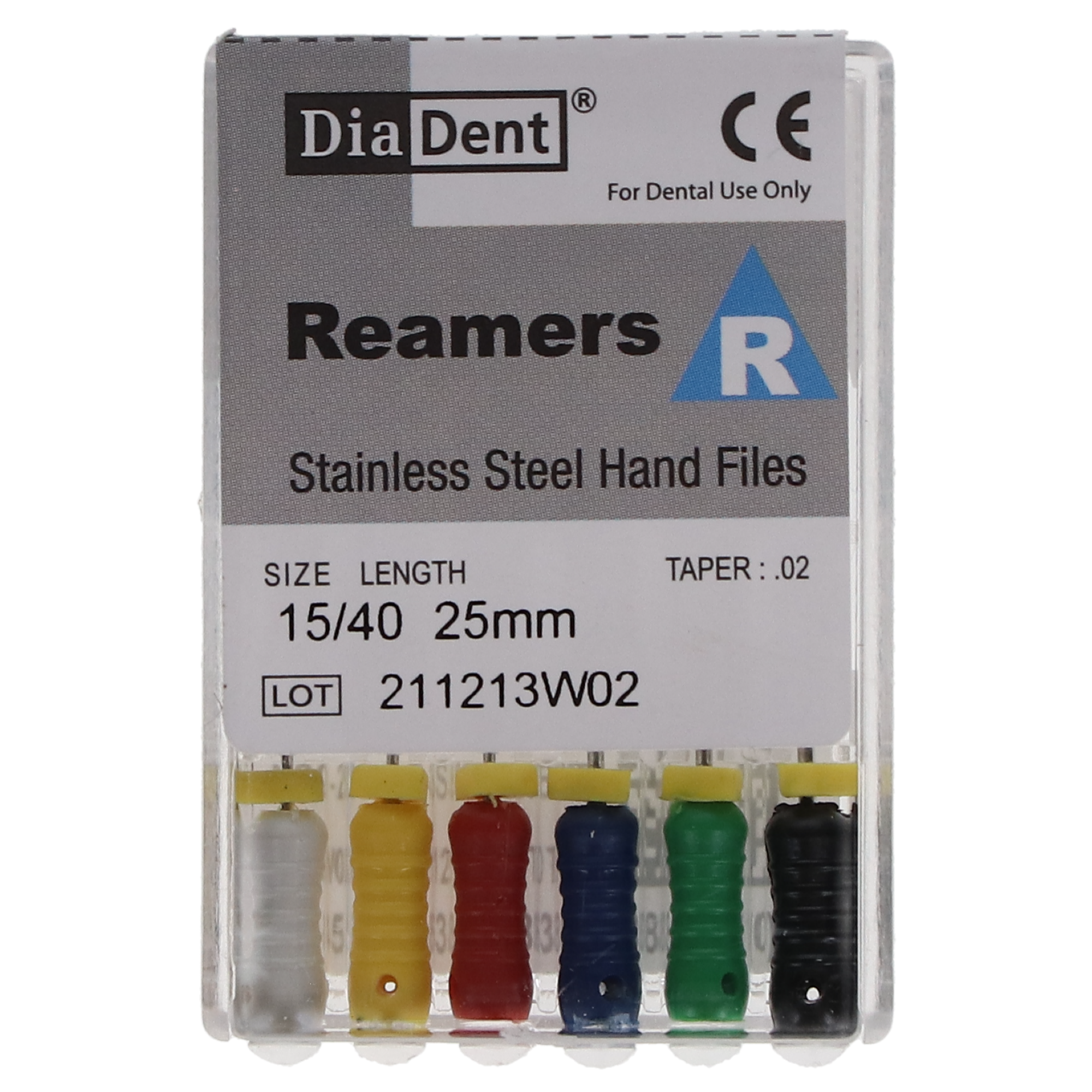 Stainless Steel Reamers, 25 mm, # 15-40, Assorted, 6/Pk, SS501-291 thumbnail 6