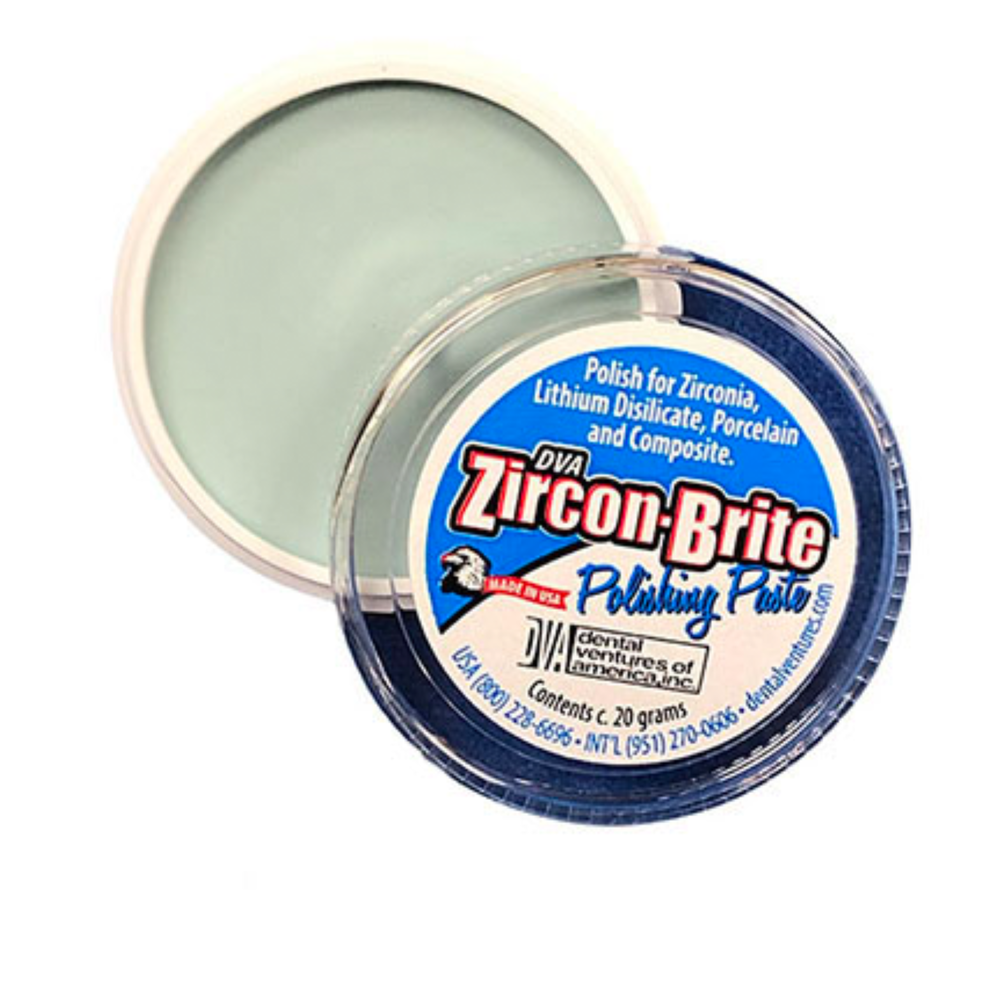 Zircon Brite, Polishing Paste, Jar, 20gm, 1/Pack, PP/ZIRCON-20 product image