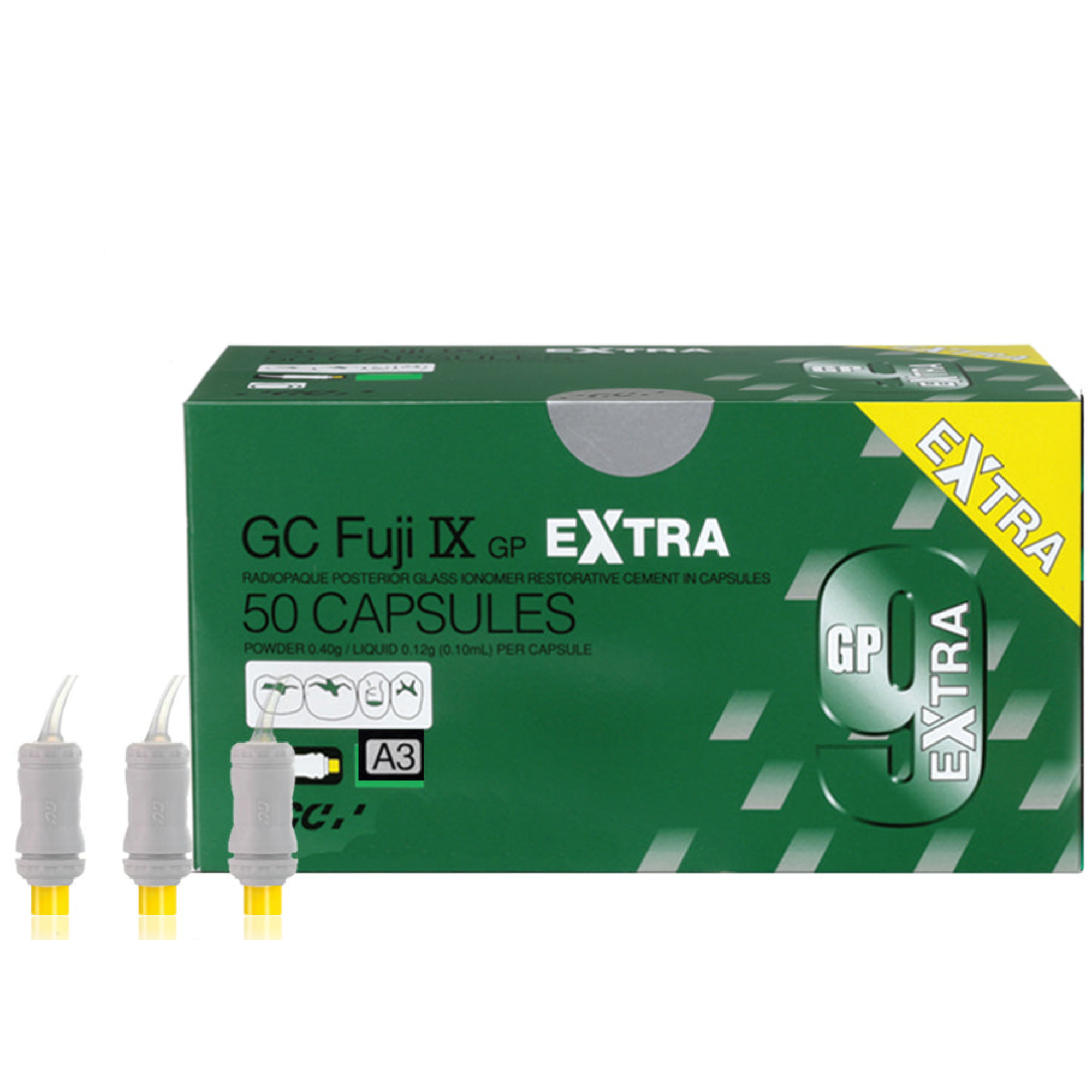 GC Fuji IX GP Extra Capsules, A3, 48/Pk product image