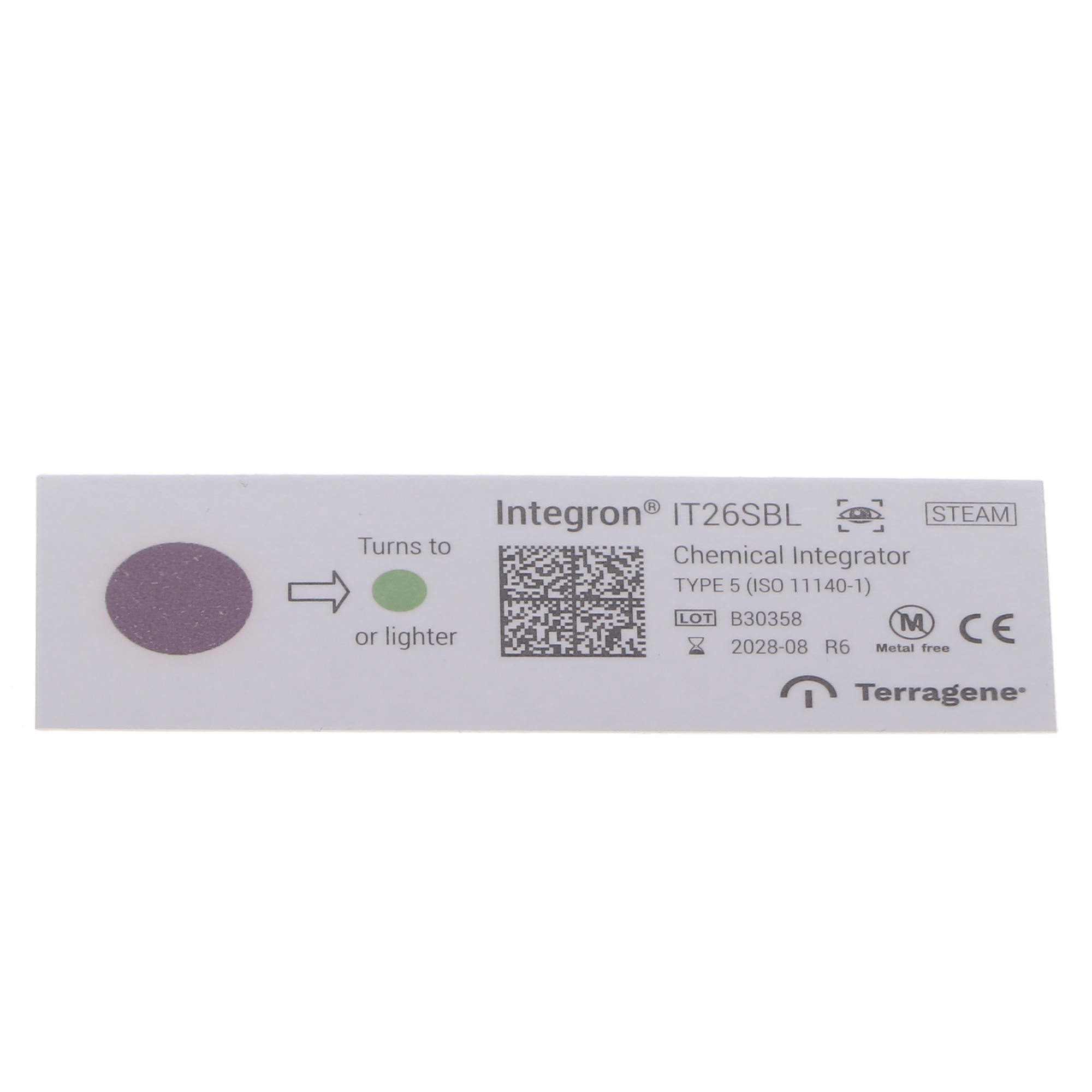 Integron, Class 5 Chemical Steam Integrators, 200/Pack thumbnail 3