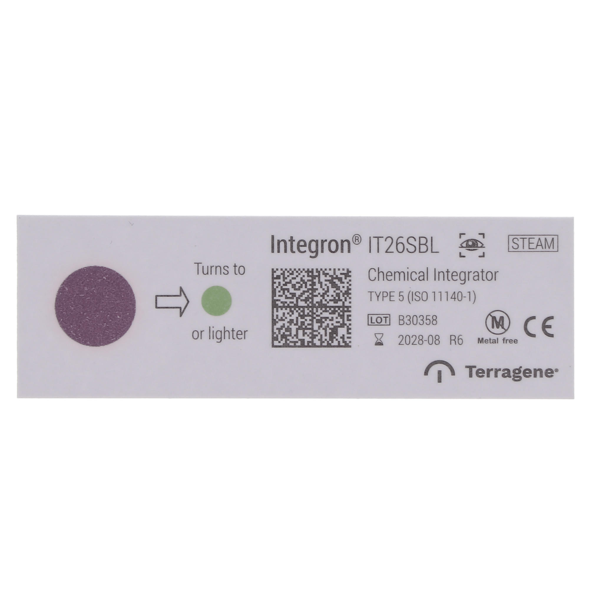 Integron, Class 5 Chemical Steam Integrators, 200/Pack thumbnail 6