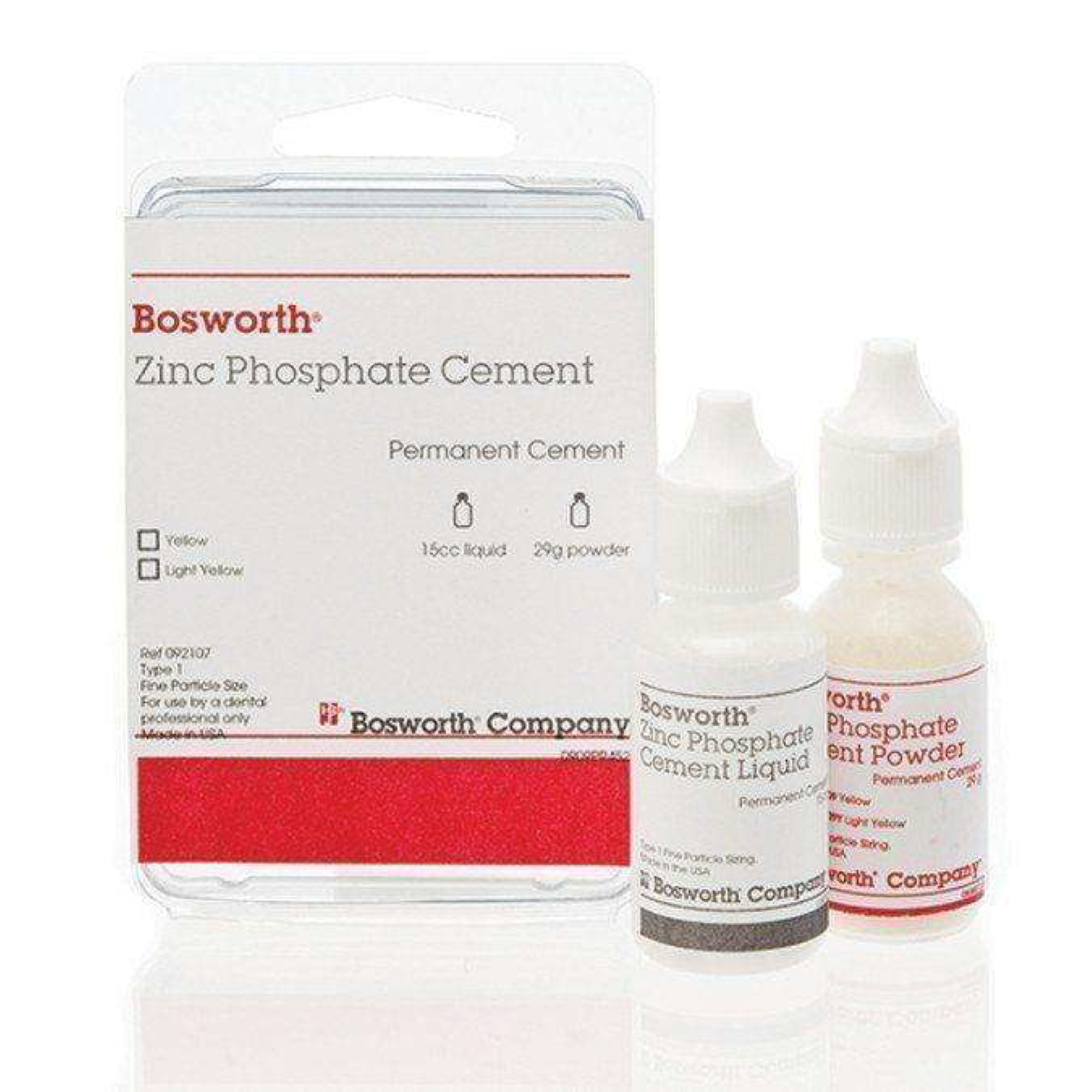 Keystone - Zinc Phosphate Cement Powder Refill Light-Yellow 29g product image