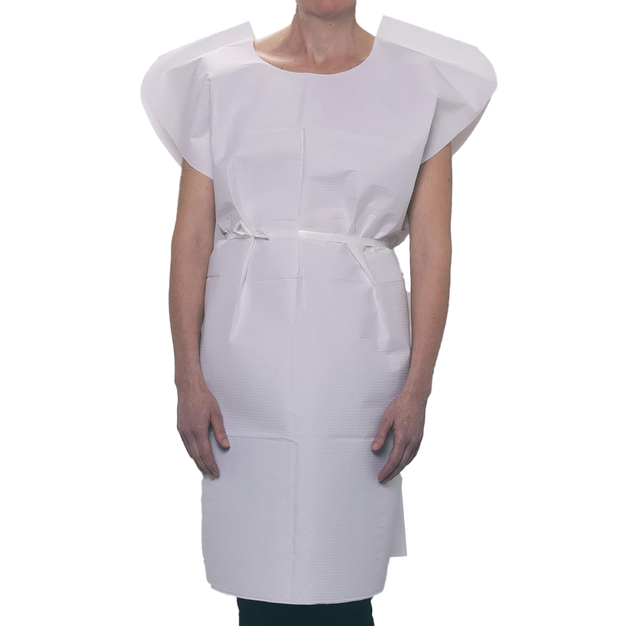 Tidi - Tidi Brand Choice Exam Gowns Tissue Poly Tissue White 50/case product image