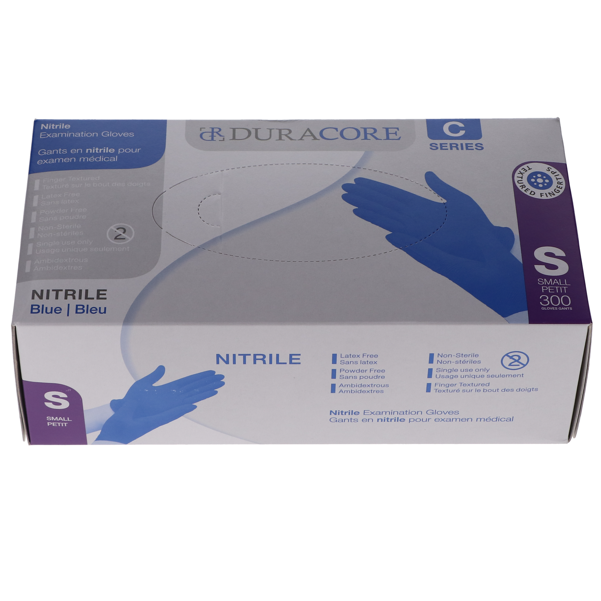 Cobalt Blue, Nitrile Examination Gloves, Powder-Free, Small, 300/Box product image