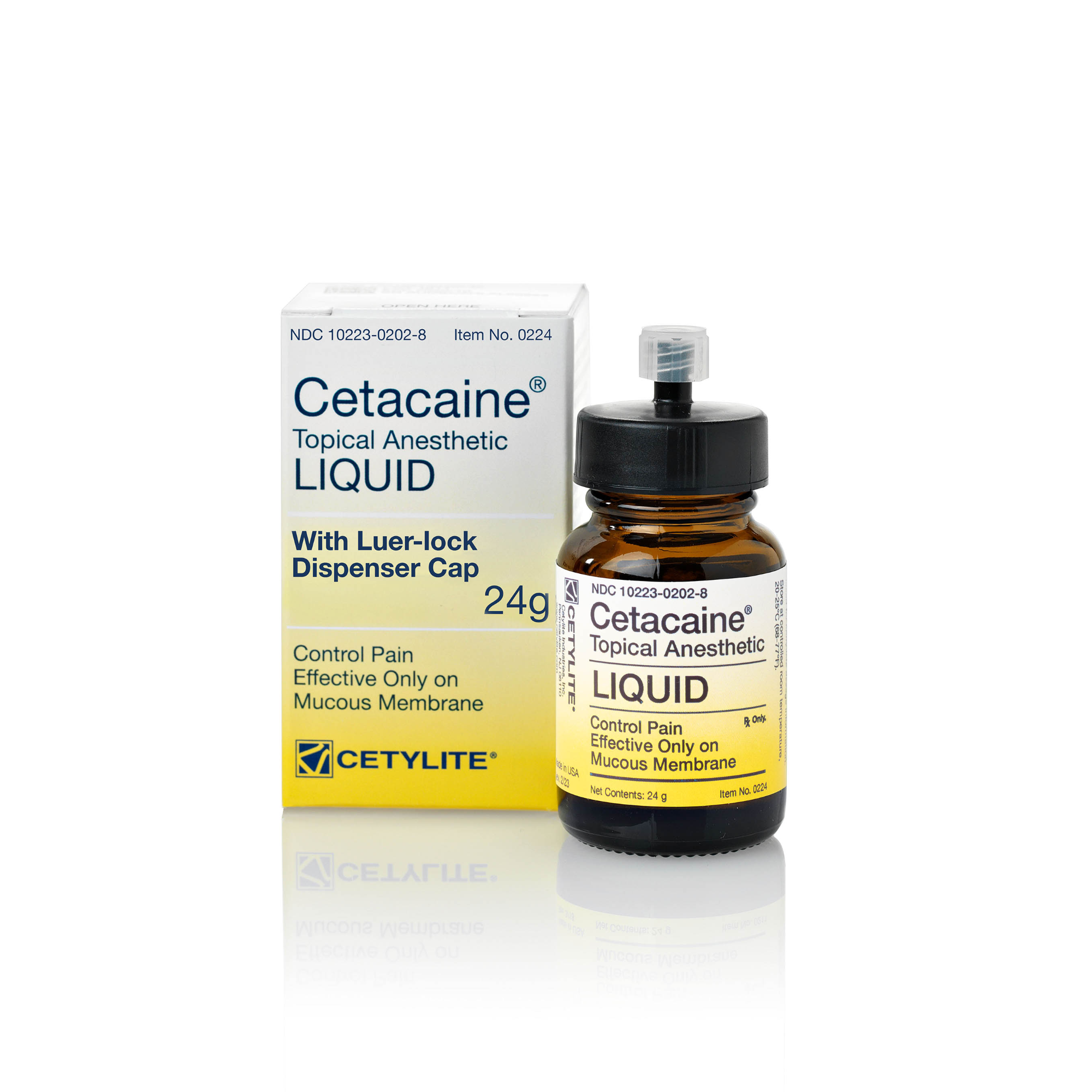Cetacaine Topical Liquid 24g Bottle (Replaces CET-0211) product image