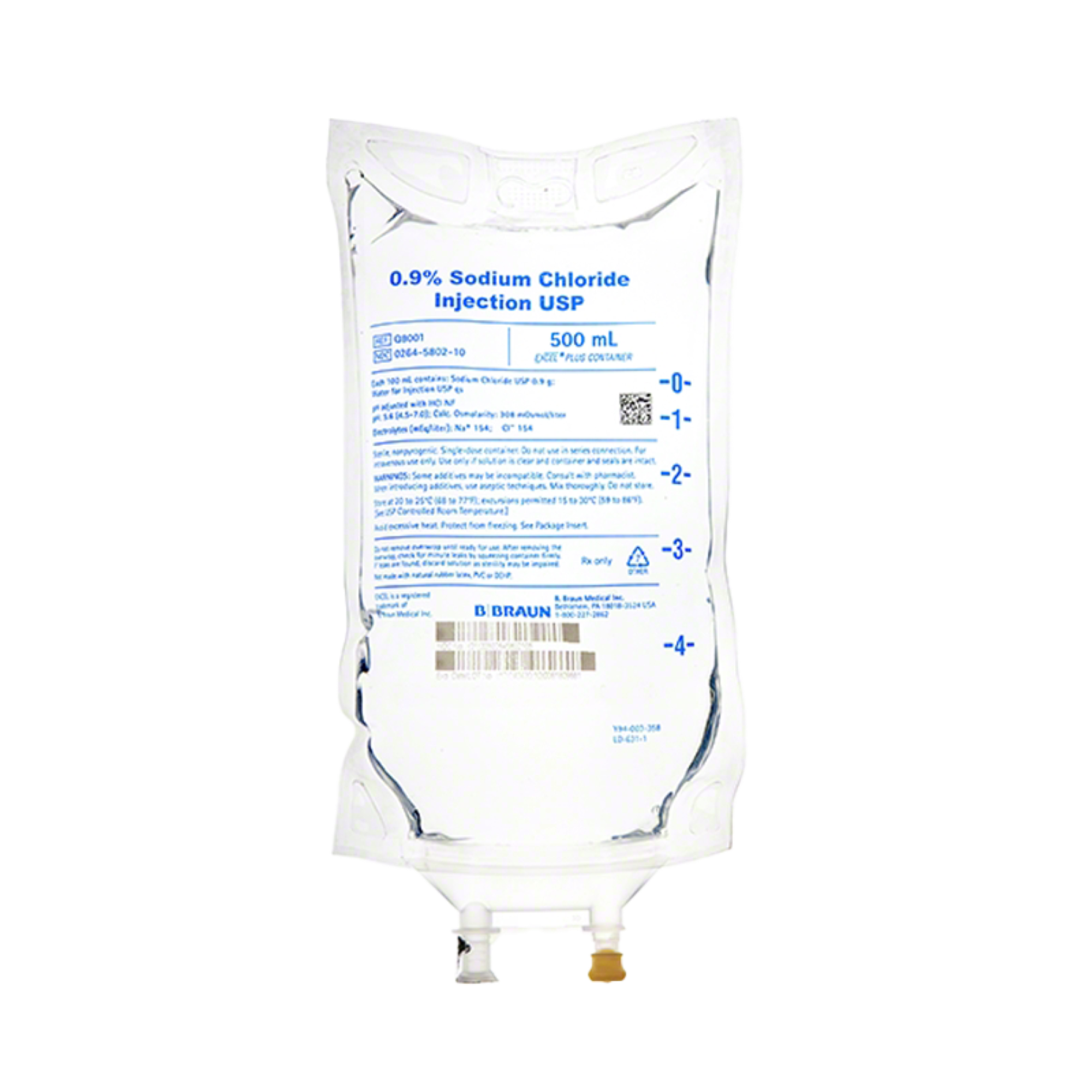 0.9% Sodium Chloride Injection 500mL product image