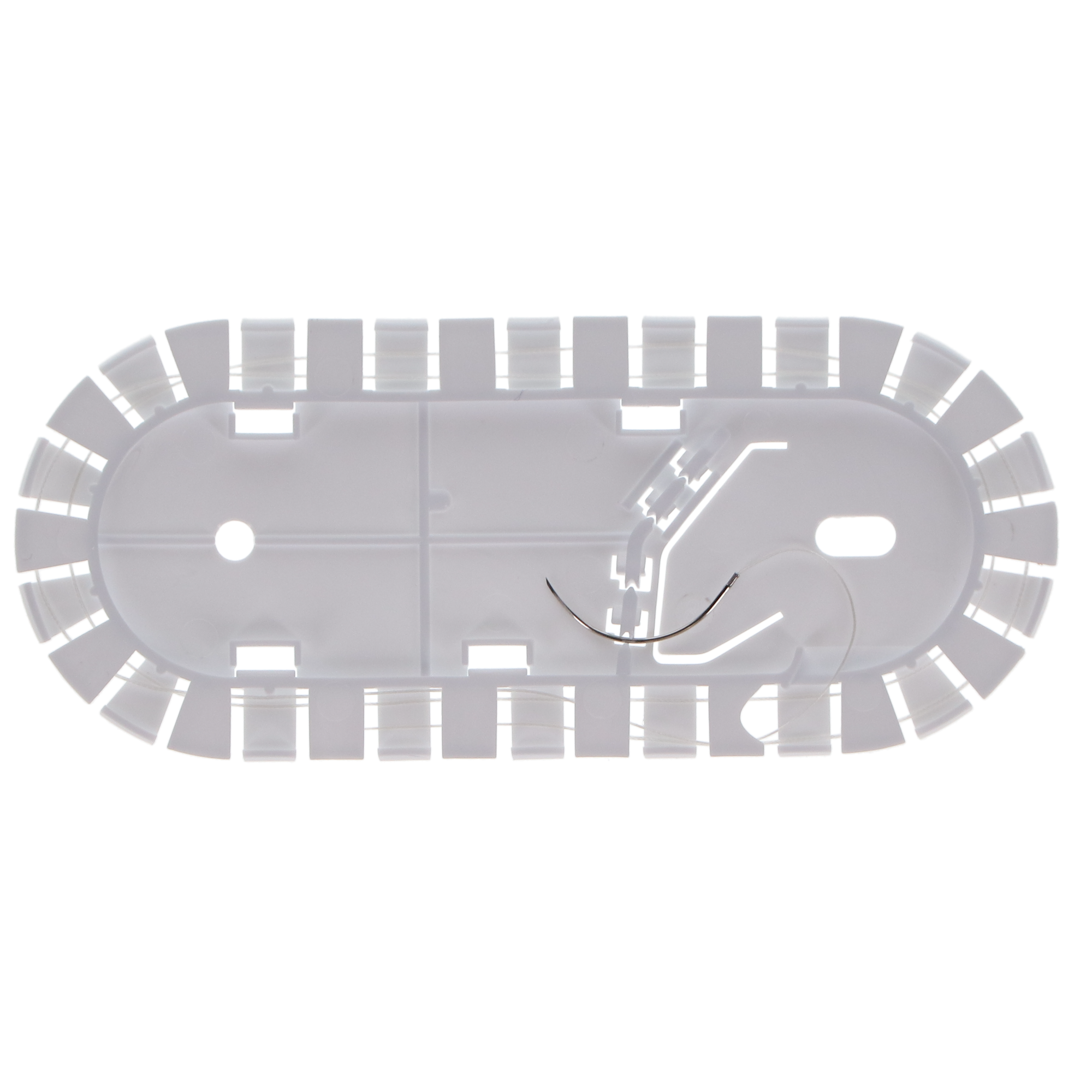 HSB - Suture  Polyglactin 910 45cm Colorless 4/0 19mm 3/8 Circle Precision Point Reverse Cutting 12/Bx product image