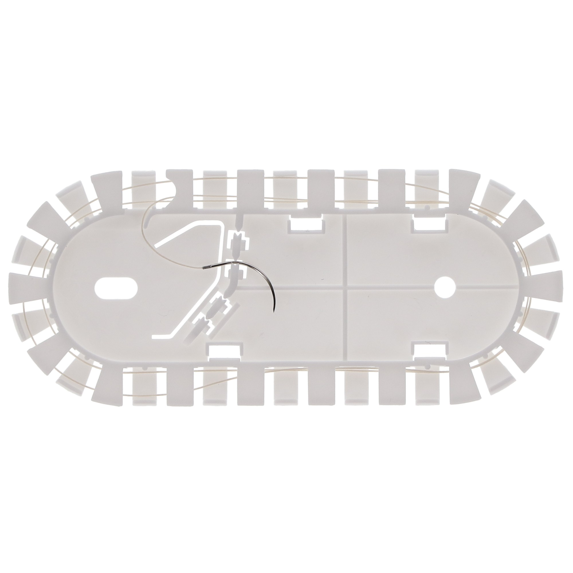 HSB - Suture  Polyglactin 910 45cm Colorless 4/0 16mm 3/8 Circle Precision Cosmetic Standard Prime 12/Bx product image